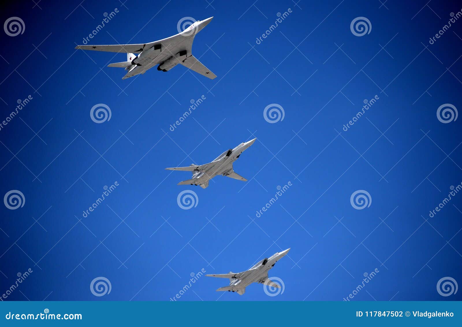 The Group Of Strategic Missile Carriers Tu 22m3 And The Supersonic Strategic Bomber Tu 160 Fly Over Red Square During The Parade Editorial Photography Image Of Parad Great