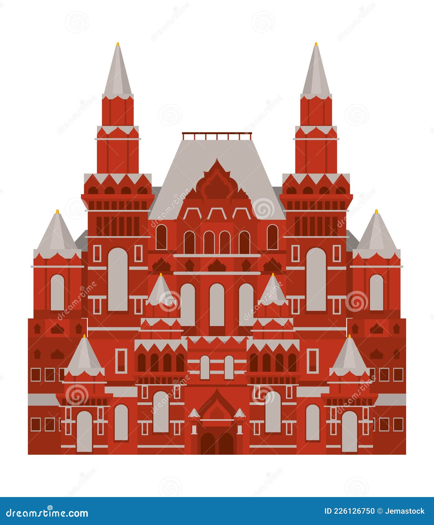 moscu red castle