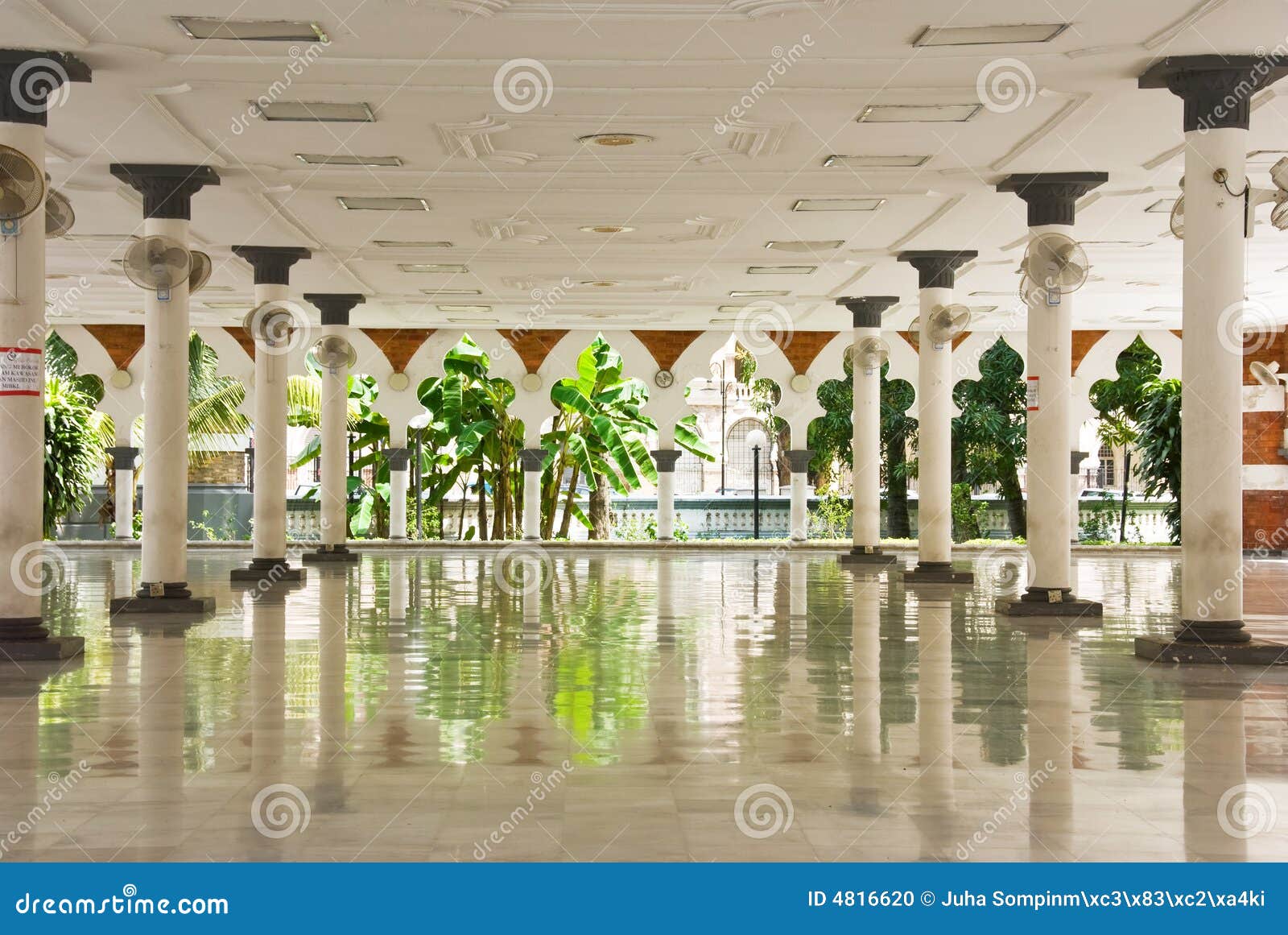 Moské för jamekKuala Lumpur masjid. Se för moské för asia jamekKuala Lumpur masjid