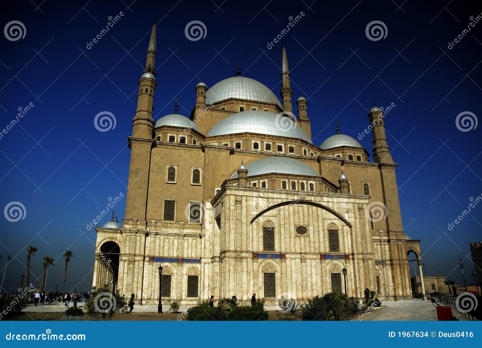 the mosque of al-nasir muhammad at the citadel in cairo