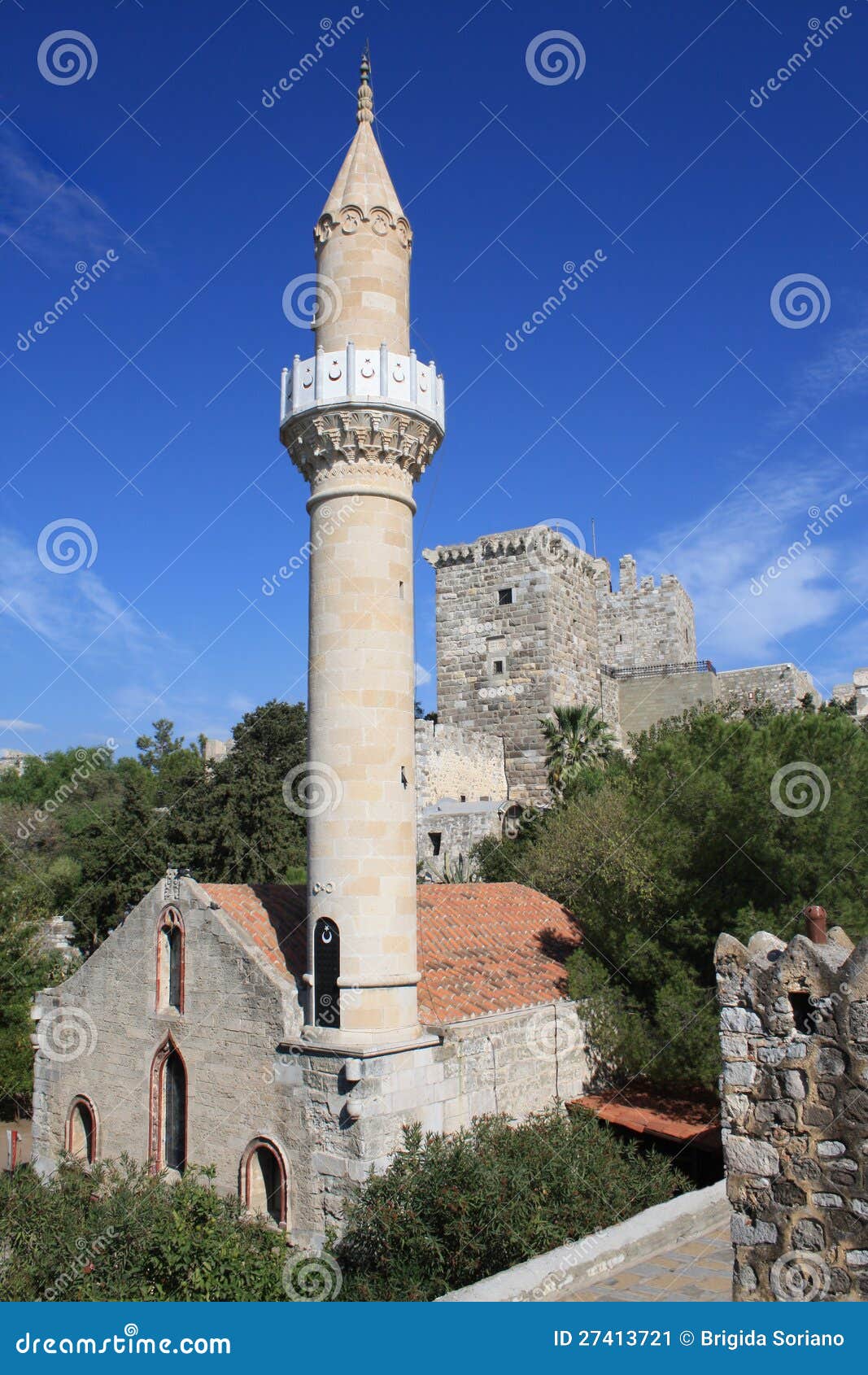 Mosque In The Castle Of St Peter, Bodrum, Turkey Stock Image Image 27413721