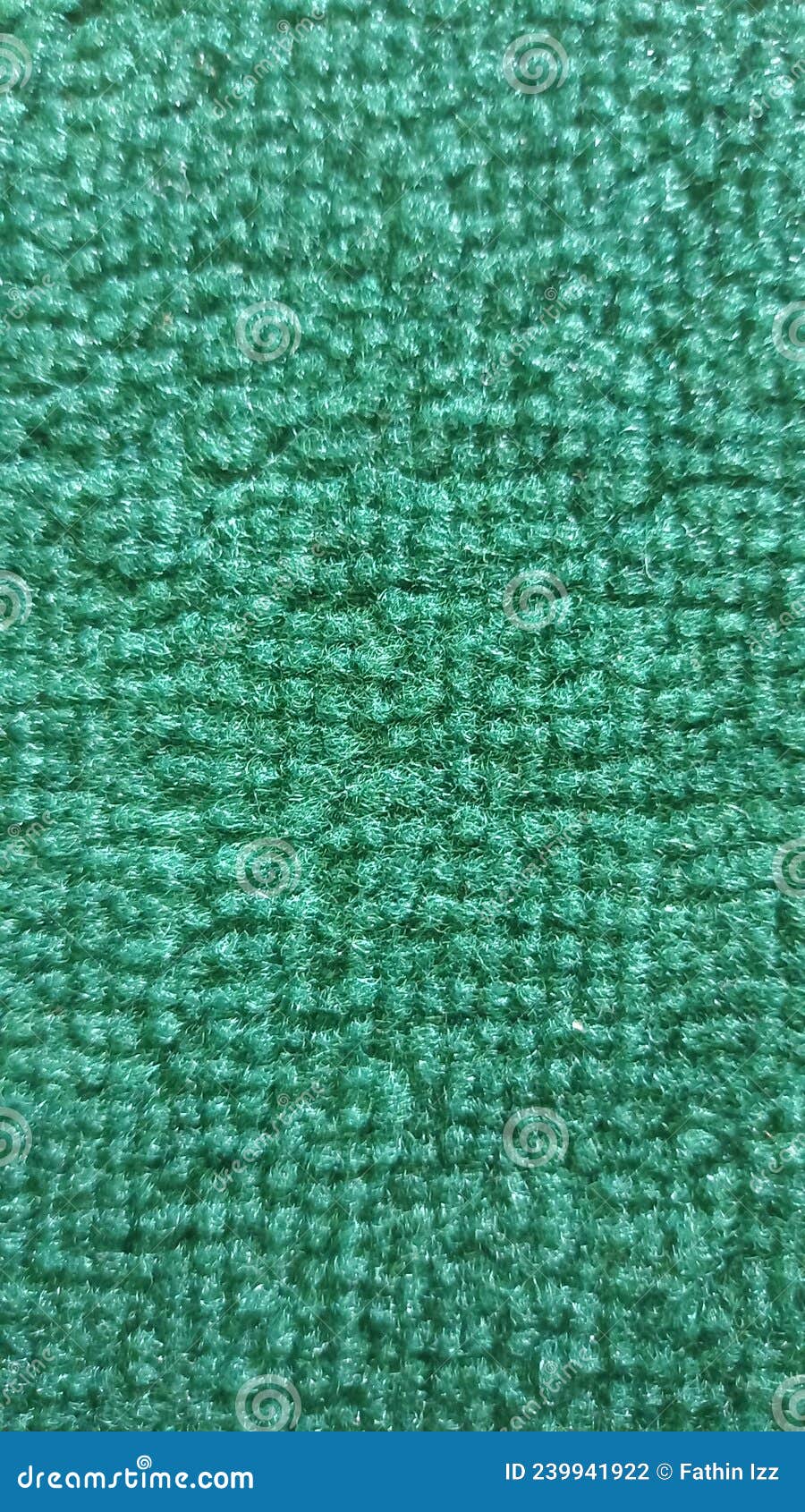 Mosque Green Carpet Texture Stock Photography