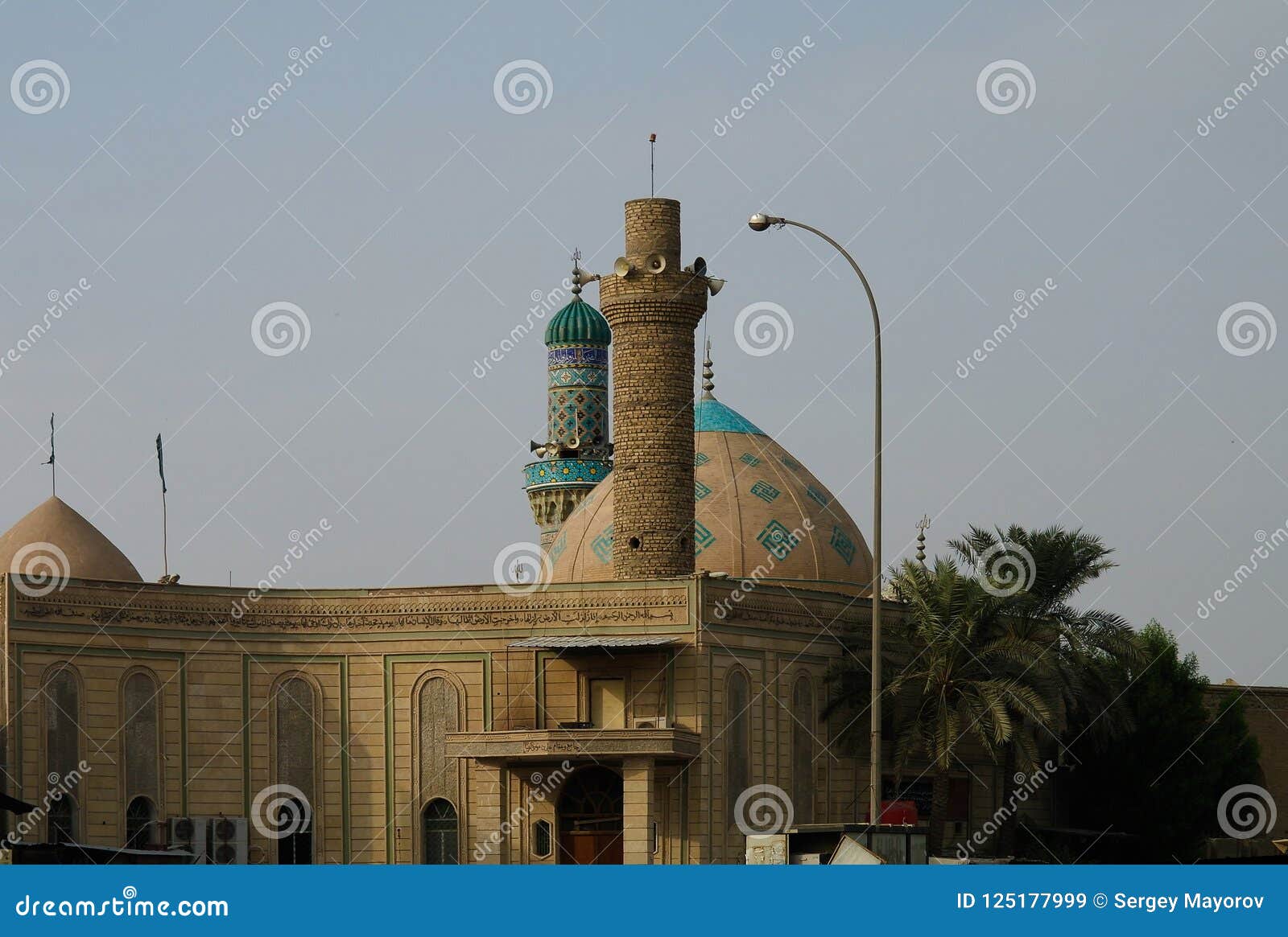 mosque and holy shrine of imam reza , basra, iraq
