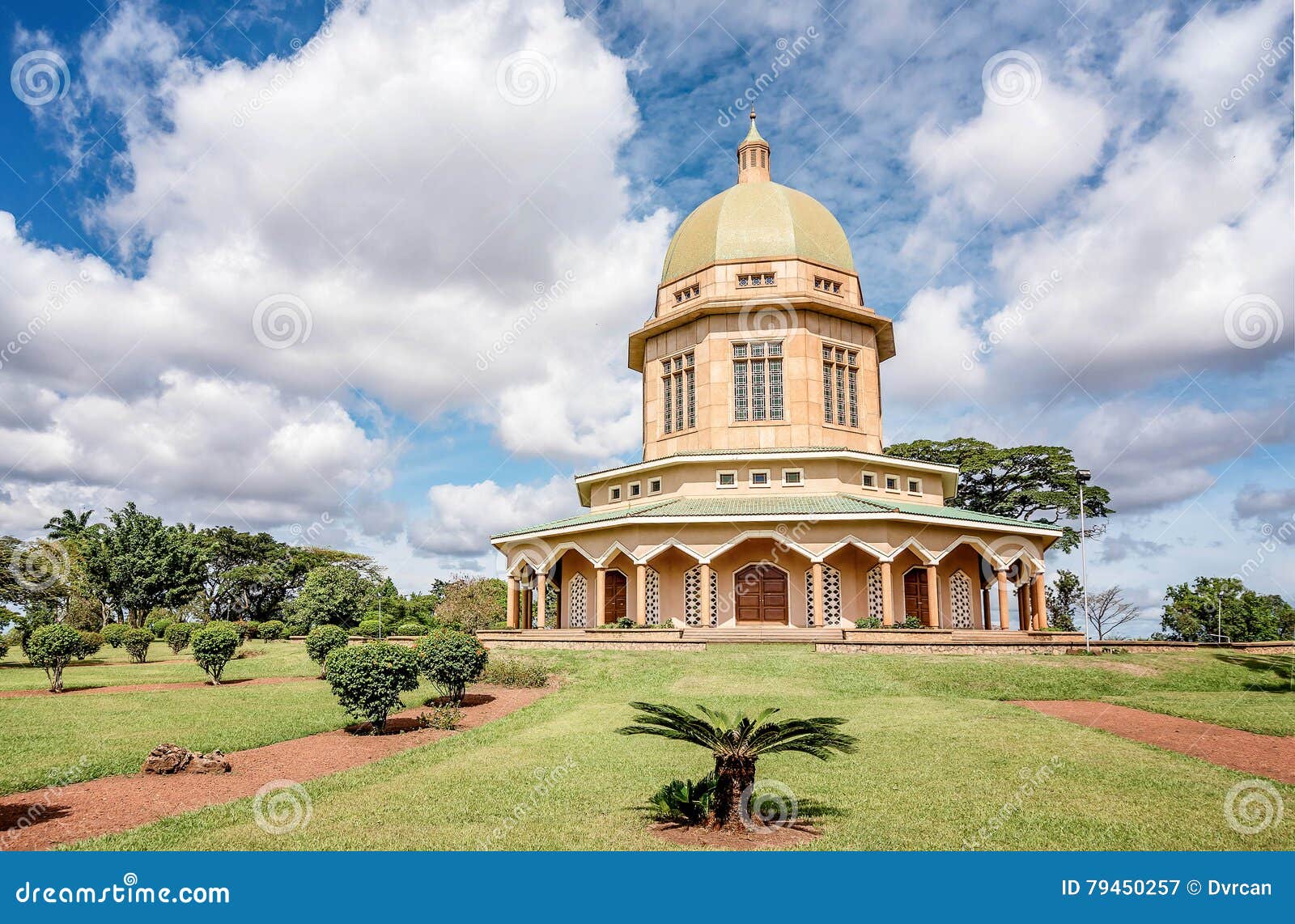 a mosque in kampala city, uganda