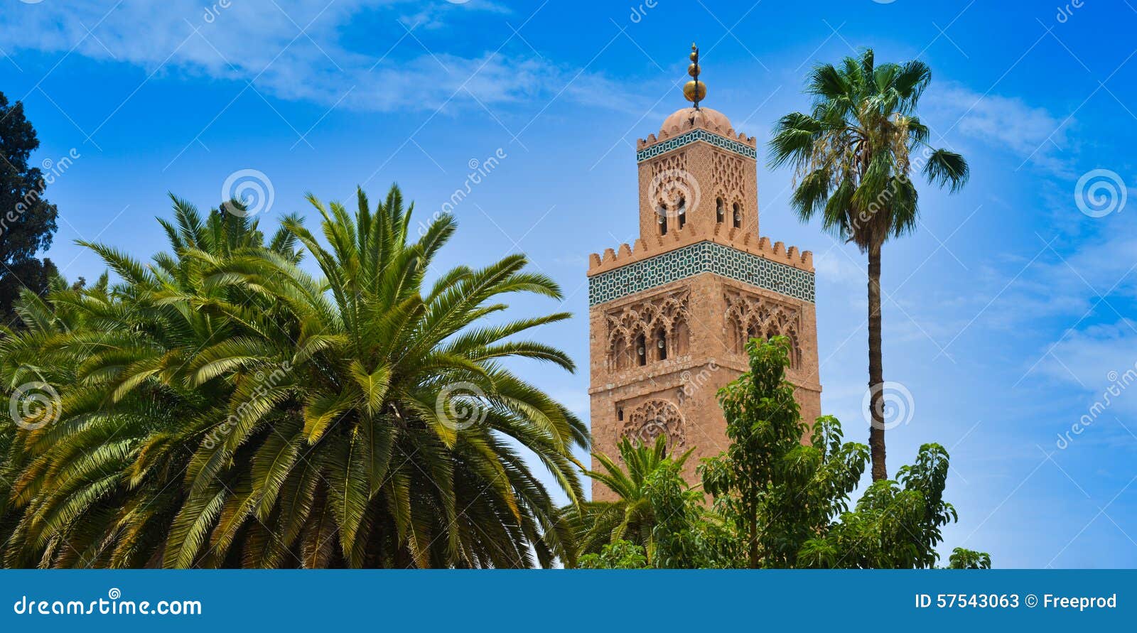 mosque of koutoubia in marrakech, morocco