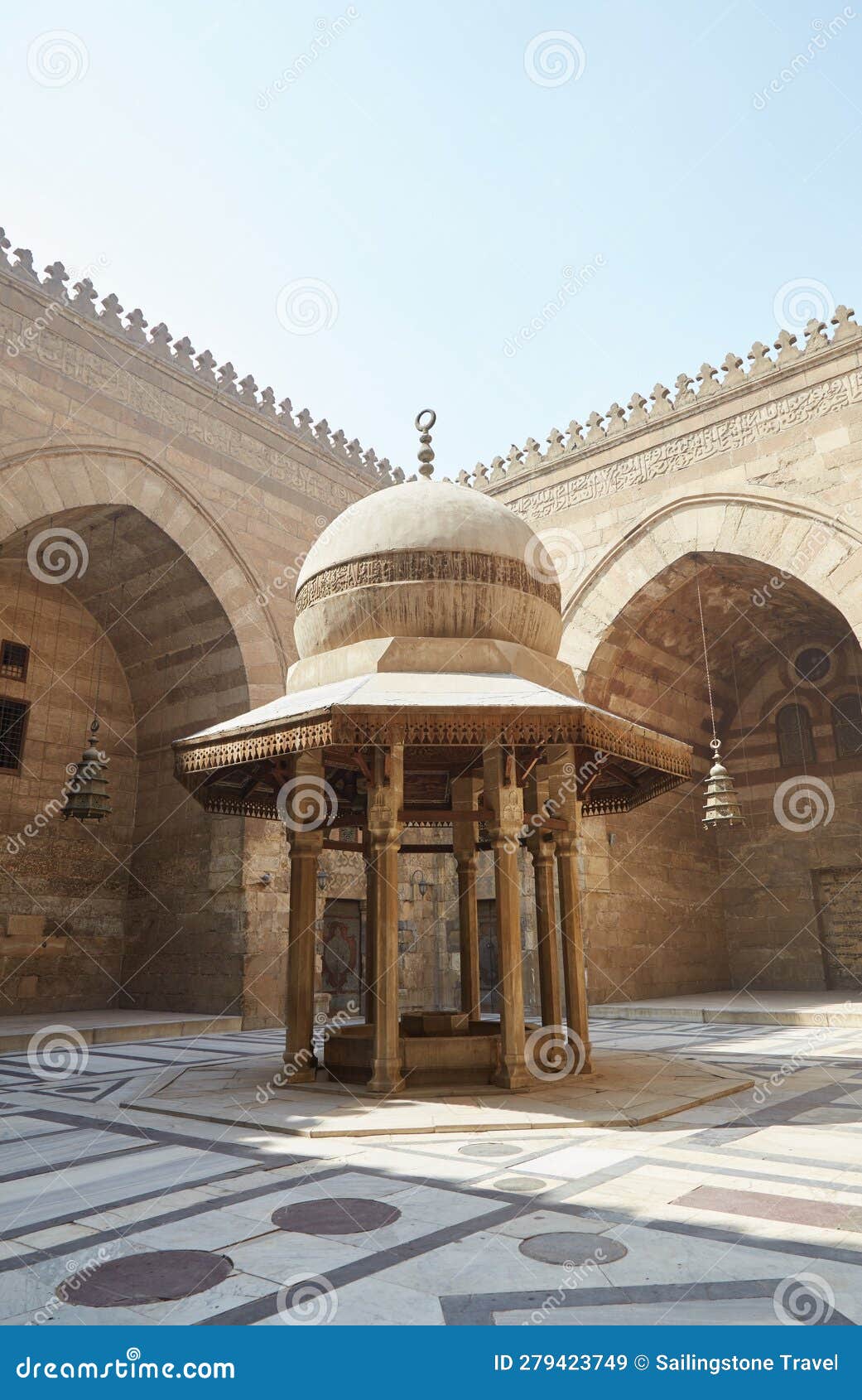 the mosque-madrassa of sultan barquq on cairo's al-muizz street
