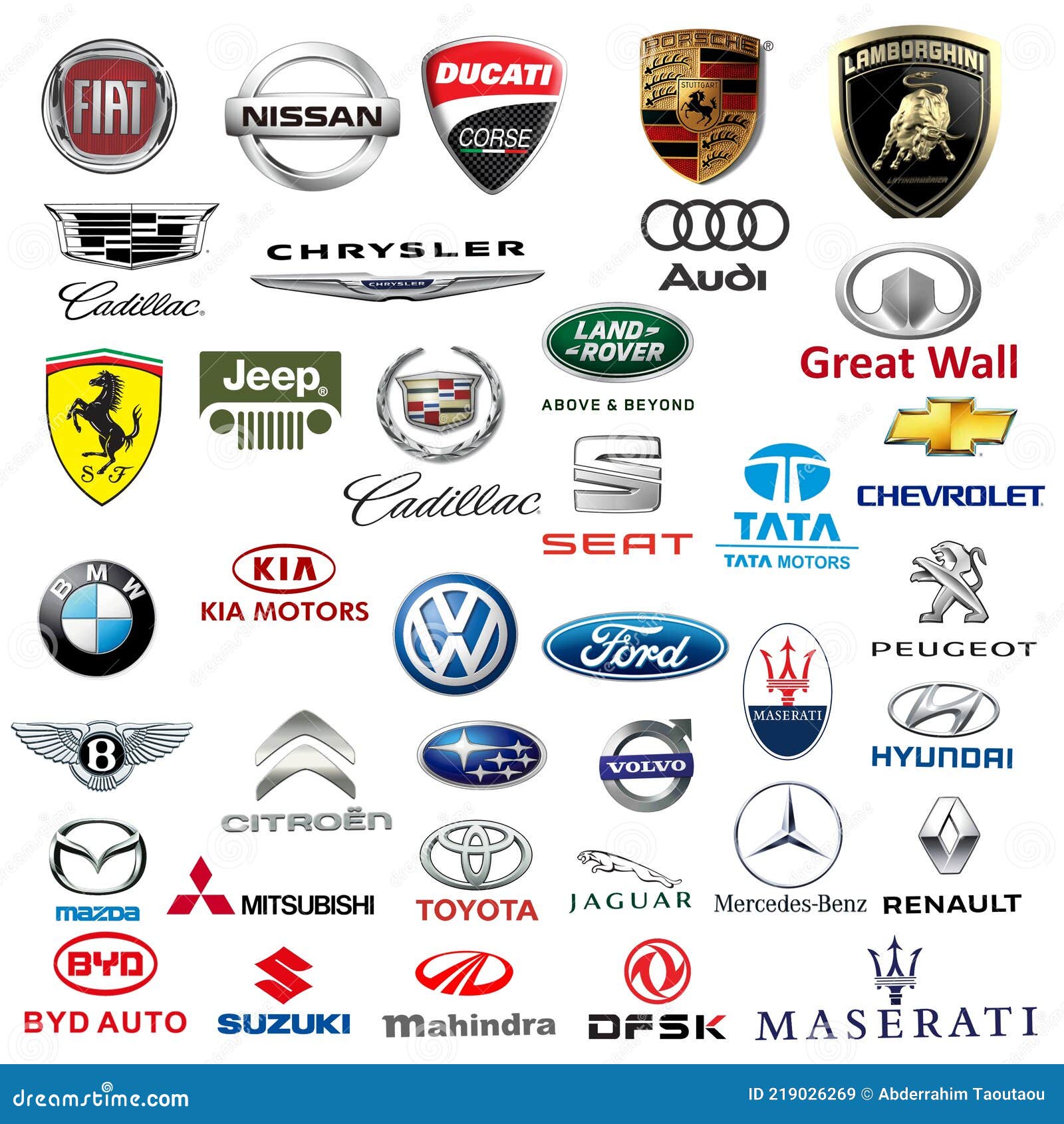 The Most Famous European, Asian And American Car Brands Have 38 Logos ...
