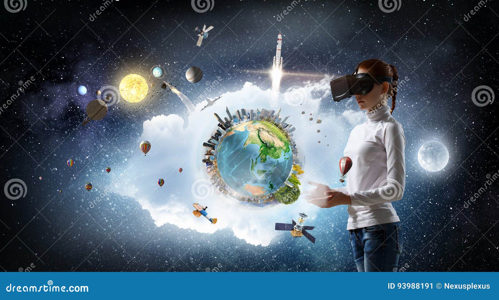 Most Impressive Entertainment Technologies. Mixed Media Stock Image Image of experiencing