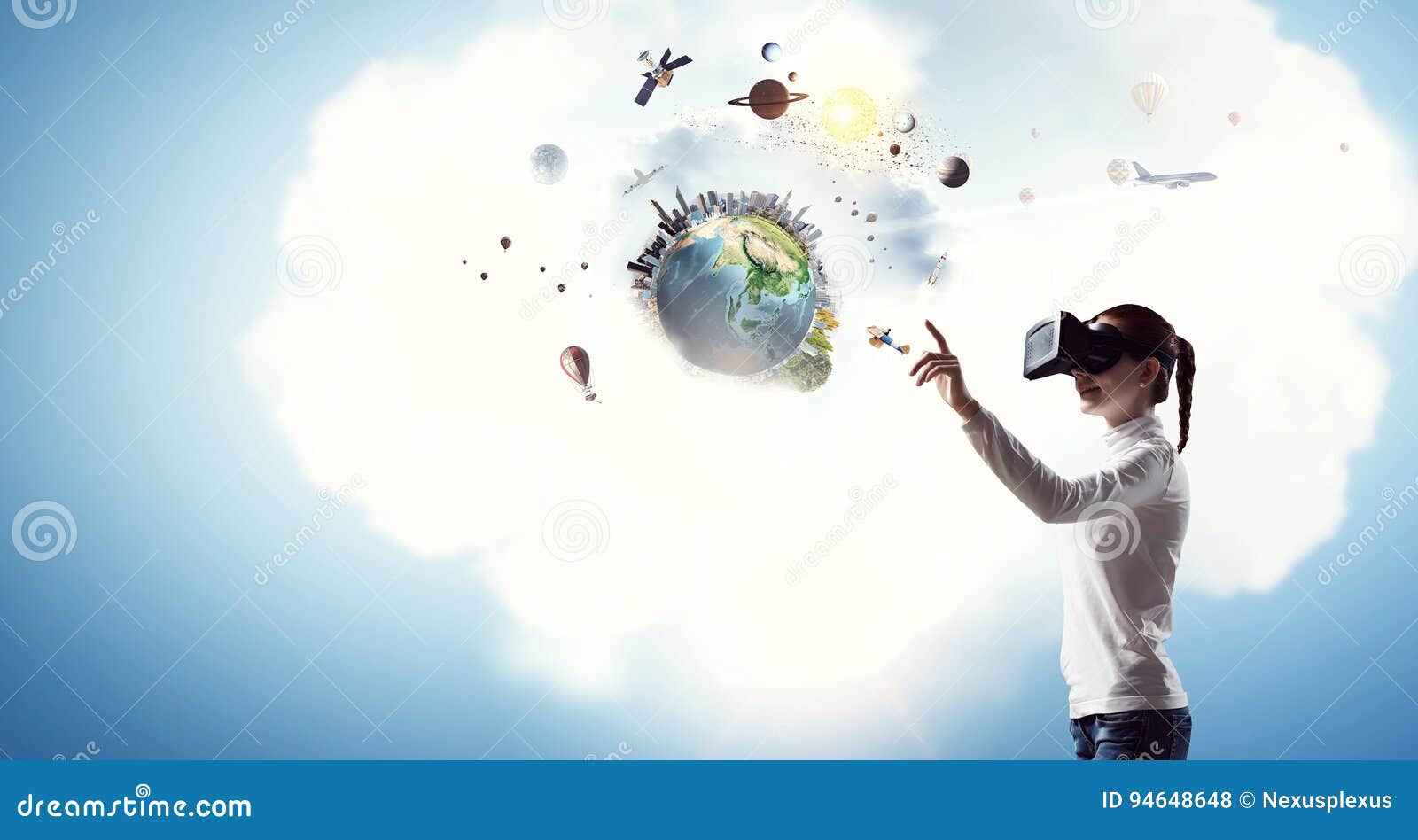 Most Impressive Entertainment Technologies. Mixed Media Stock Photo Image of headset