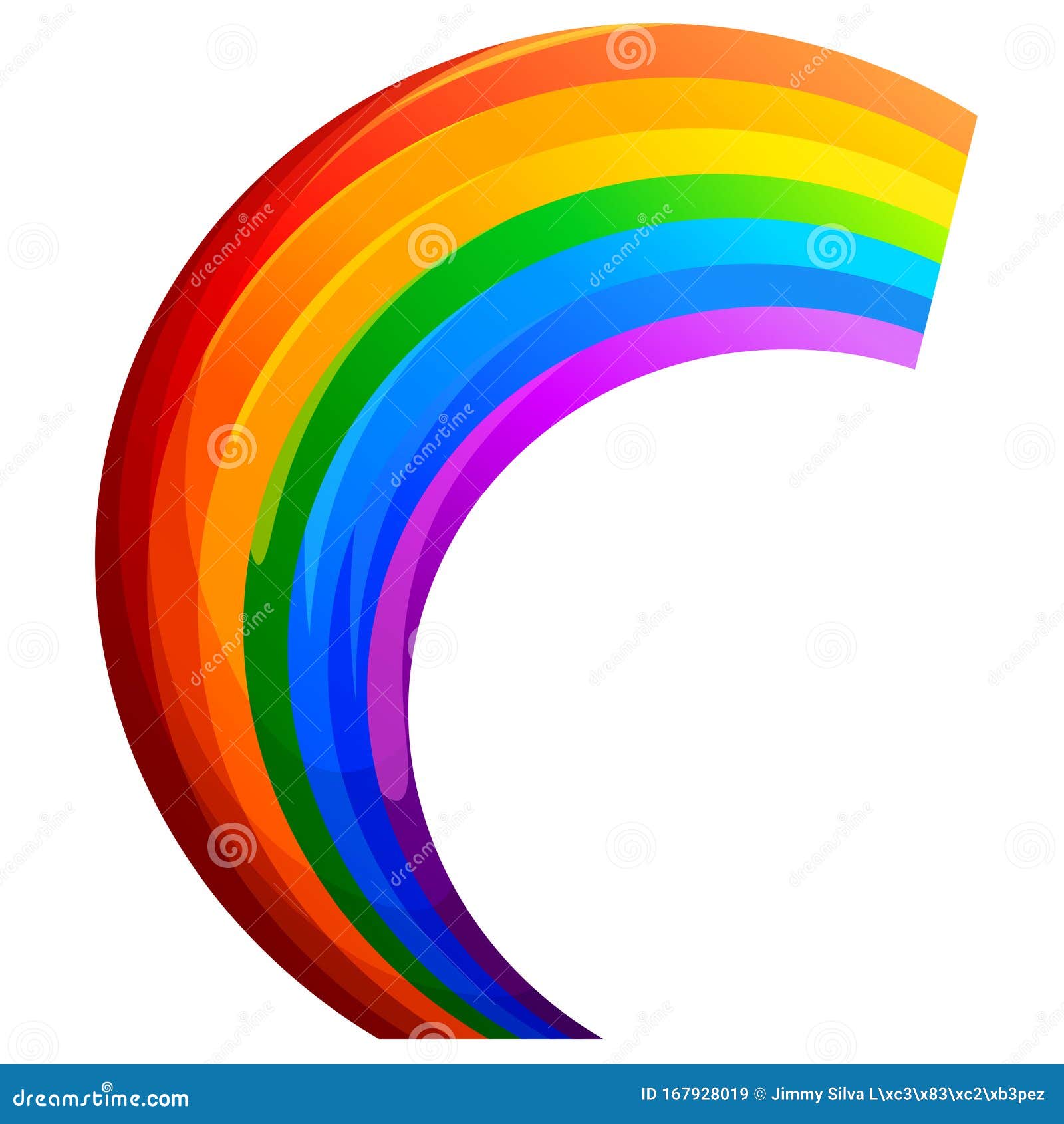 nice rainbow with beautiful colors