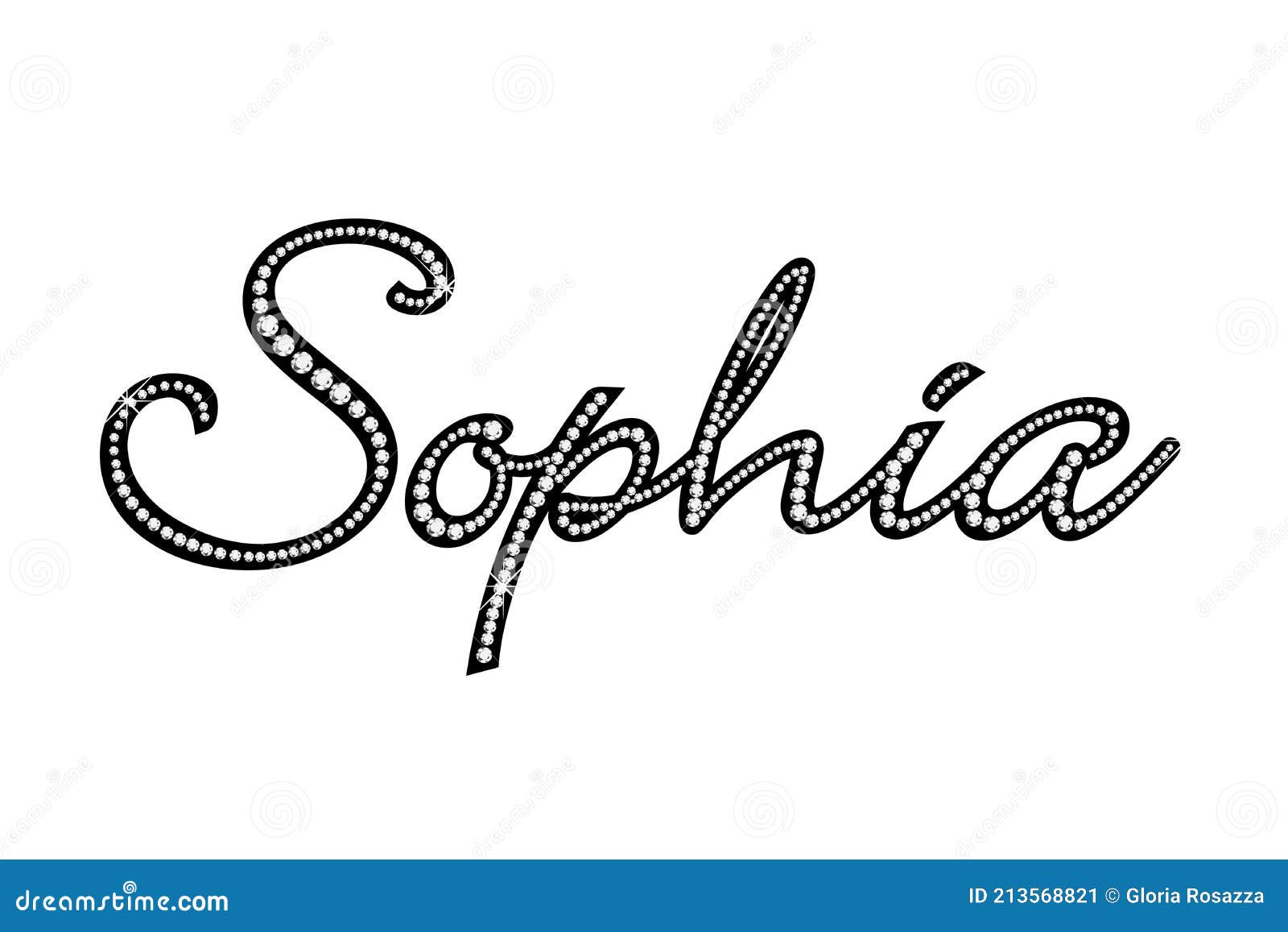 most popular baby name sophia gold diamonds bling bling