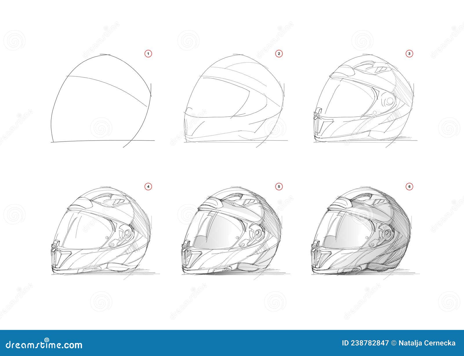 HOW TO DRAW A MOTORCYCLE - COMO DESENHAR UMA MOTO 