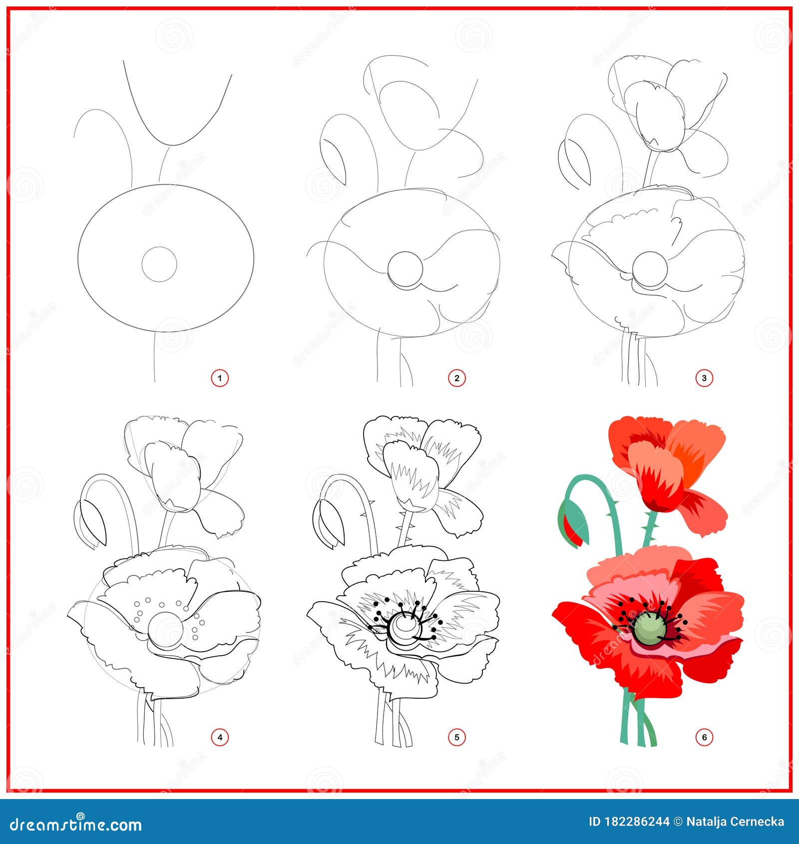 Qualquer pessoa pode desenhar flores: Tutorial de desenho passo-a