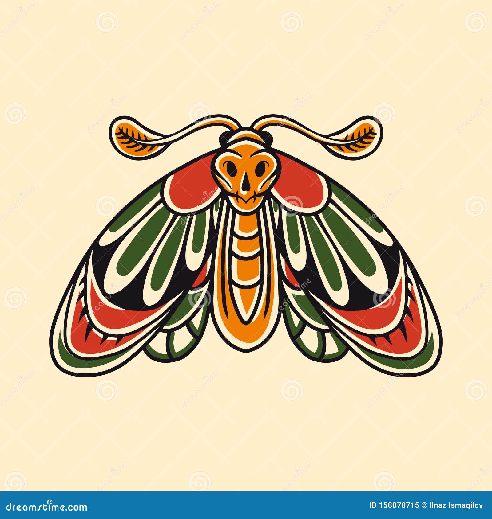 Traditional Moth  LCH