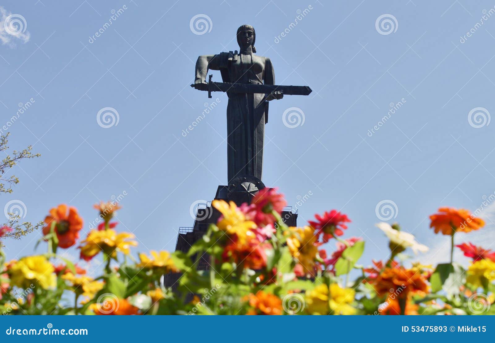mother armenia statue