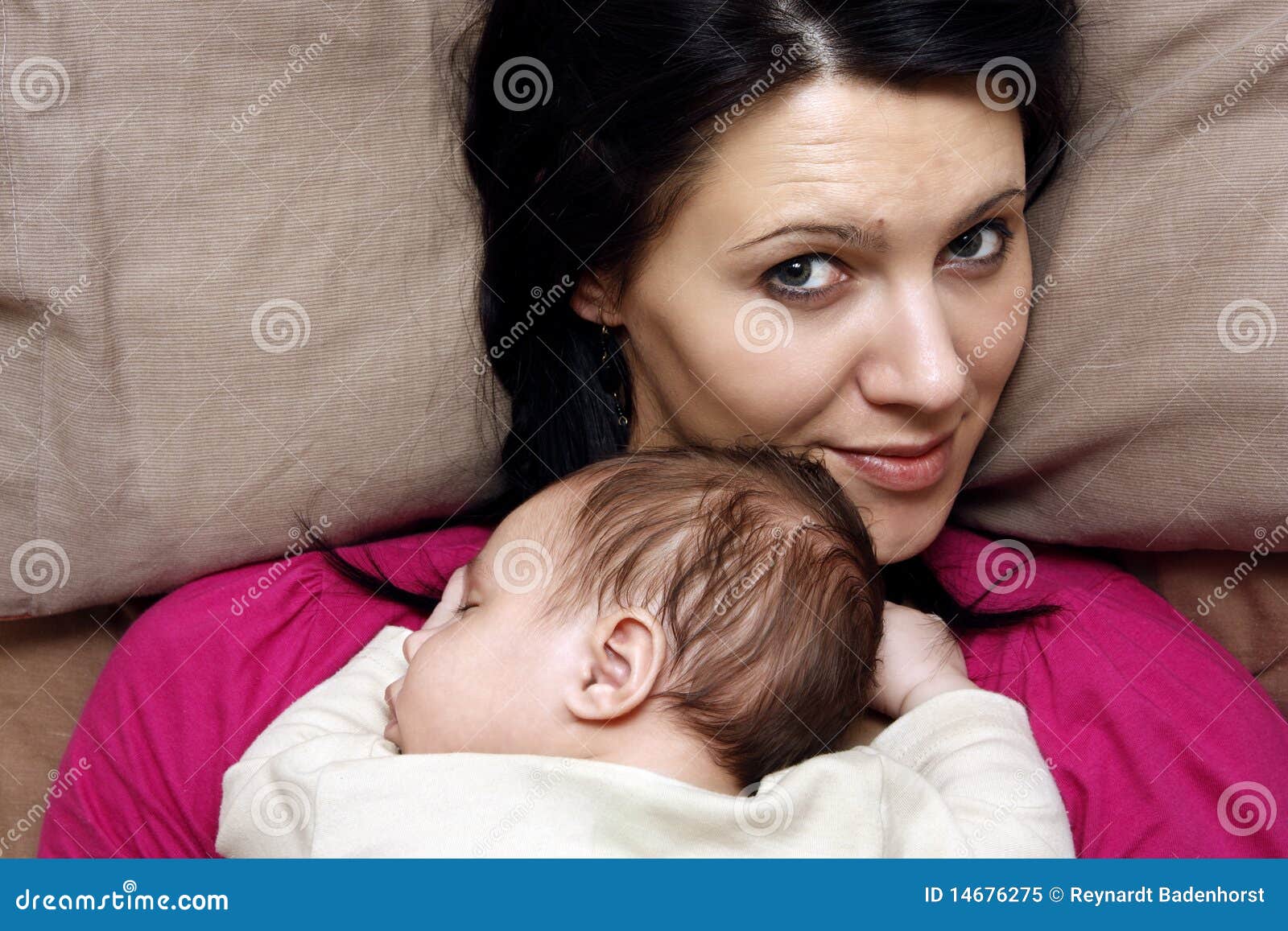 Mother and baby son stock image. Image of beautiful, infant 14676275