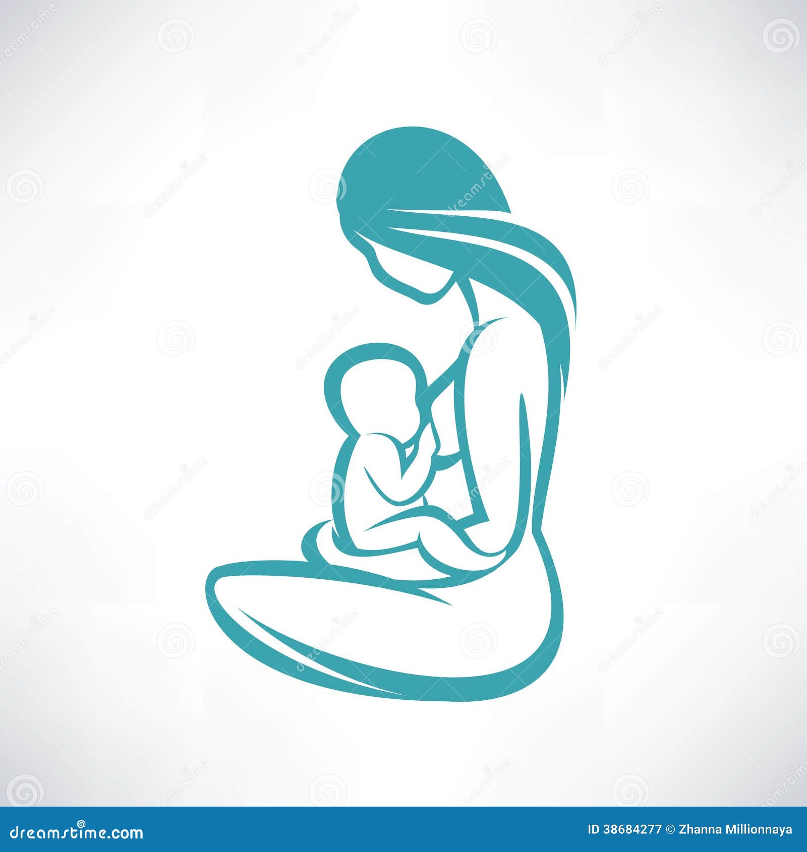 clipart of mother feeding baby - photo #12