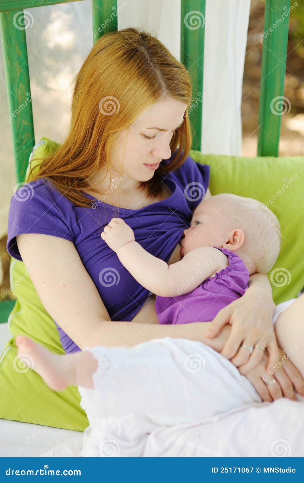 Mother Breastfeeding Her Baby Stock Image Image of face, baby 25171067