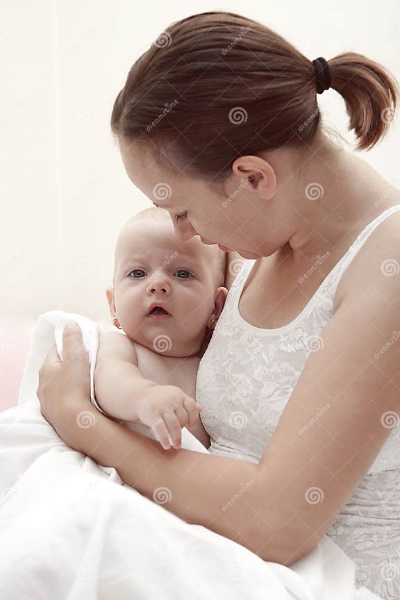 Mother care stock photo. Image of emotion, family, girl 15491576