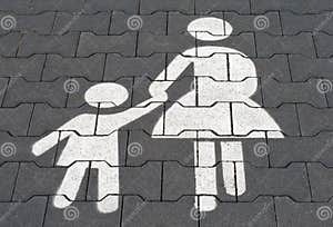 Mother With Child Parking Lot Stock Image Image Of Mother Grey 18939063 Mother With Child Parking Lot Stock Image Image Of Mother Grey 18939063