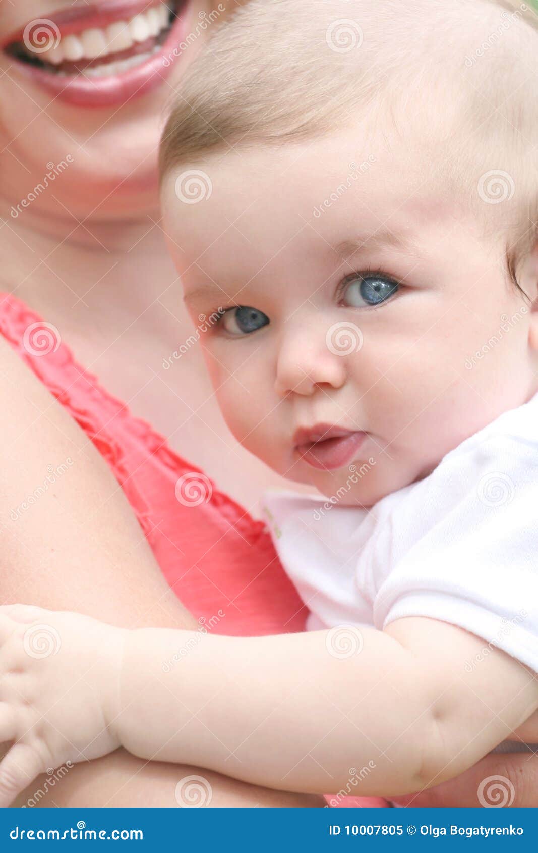 Mother and Cute Child (Baby Boy) Stock Image Image of smiling, youth 10007805