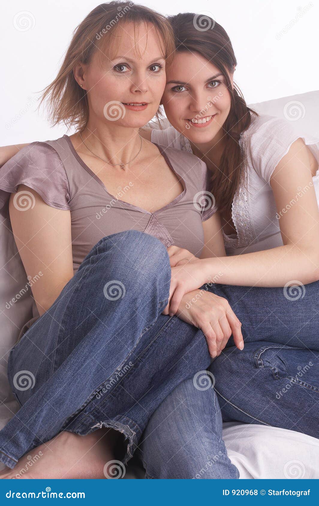 mother and daughter