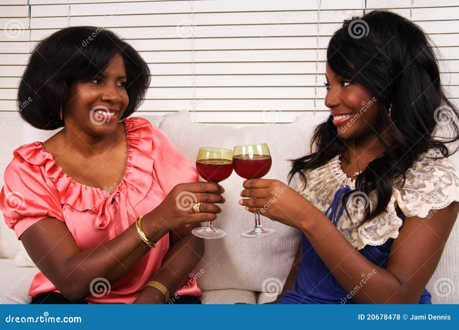 Mother and Daughter Toast stock photo. Image of glass - 20678478