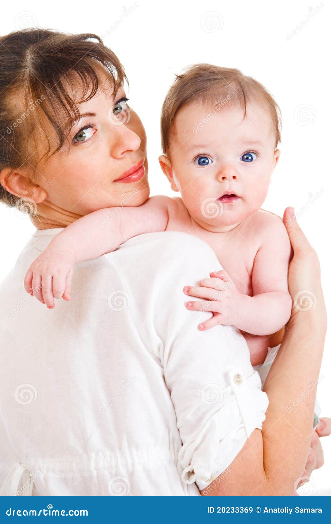 Mother holding baby son stock image. Image of family 20233369