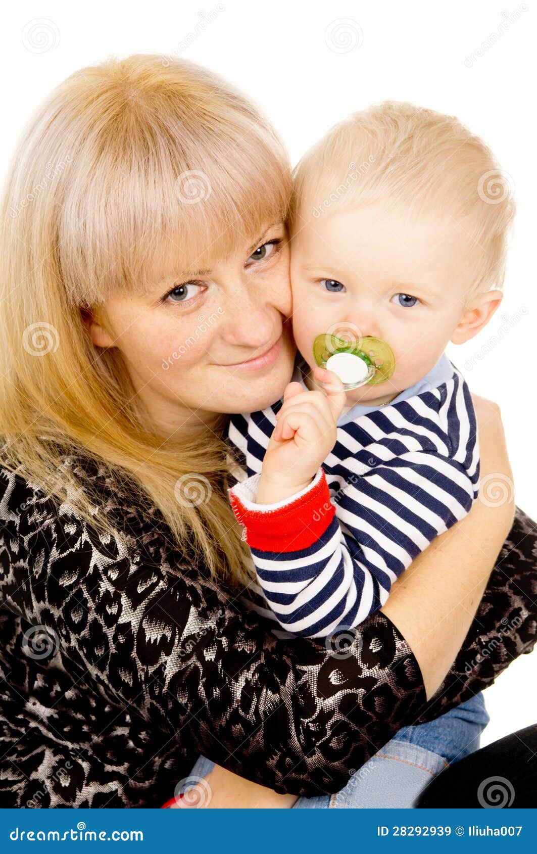 Mother Keep Beautiful Little Baby in Her Arms Stock Image Image of