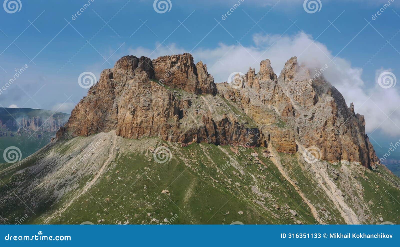 mother-in-law teeth caucasus mountain