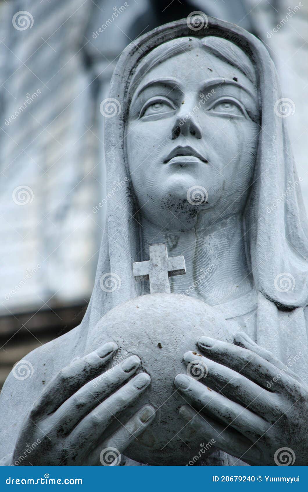Mother Mary statue stock photo. Image of jesus, catholic 20679240