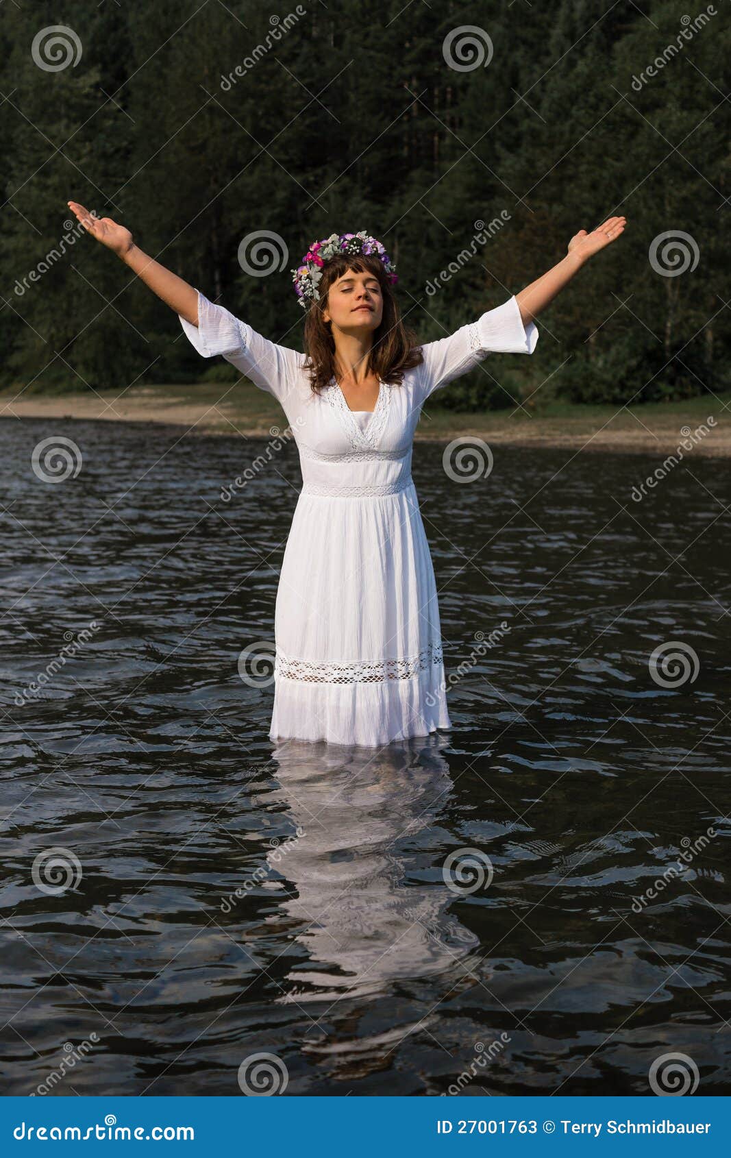 Mother Nature in Water stock image. Image of environment 27001763