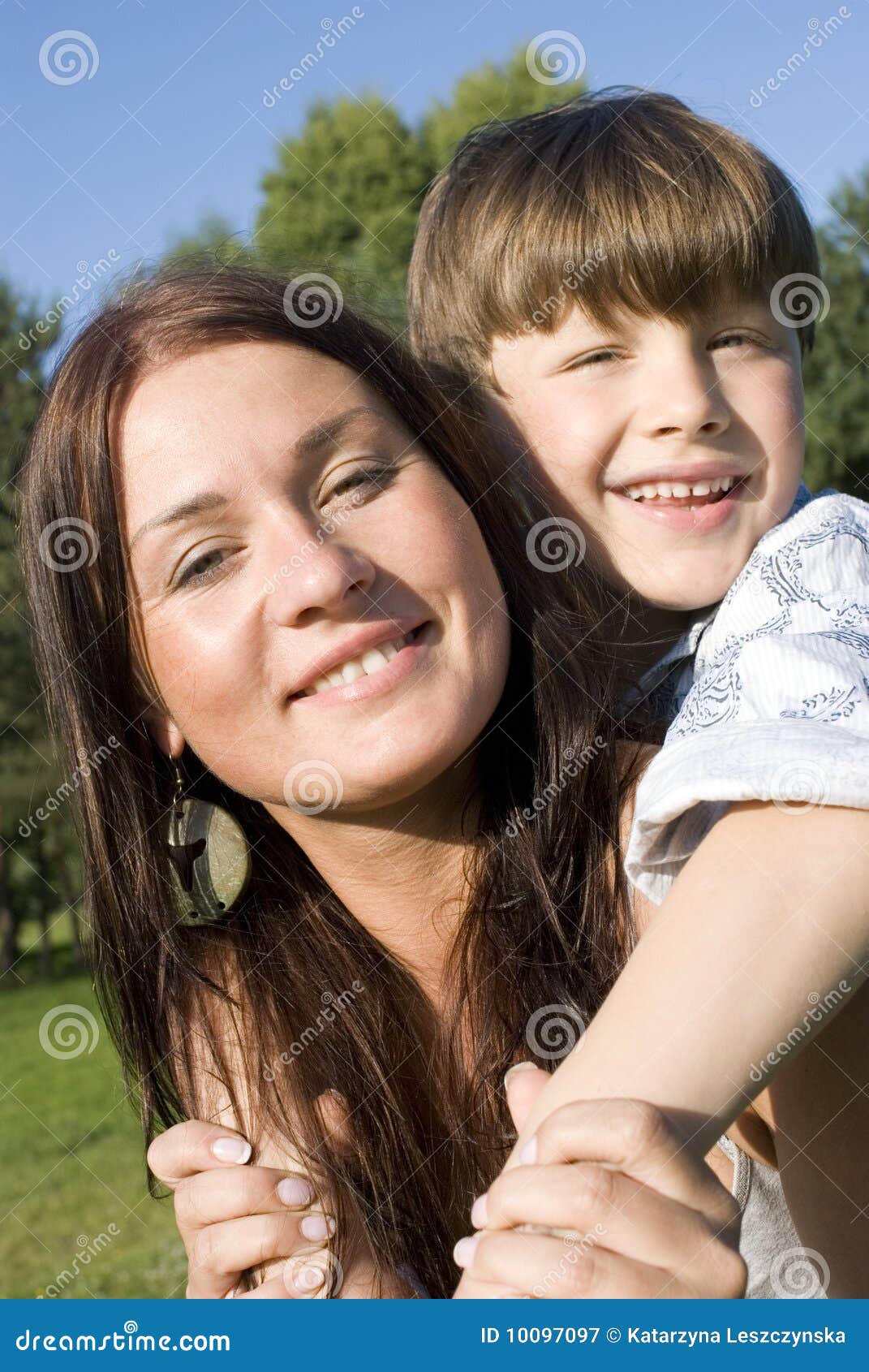 Mother and son stock image. Image of person, color, people 10097097