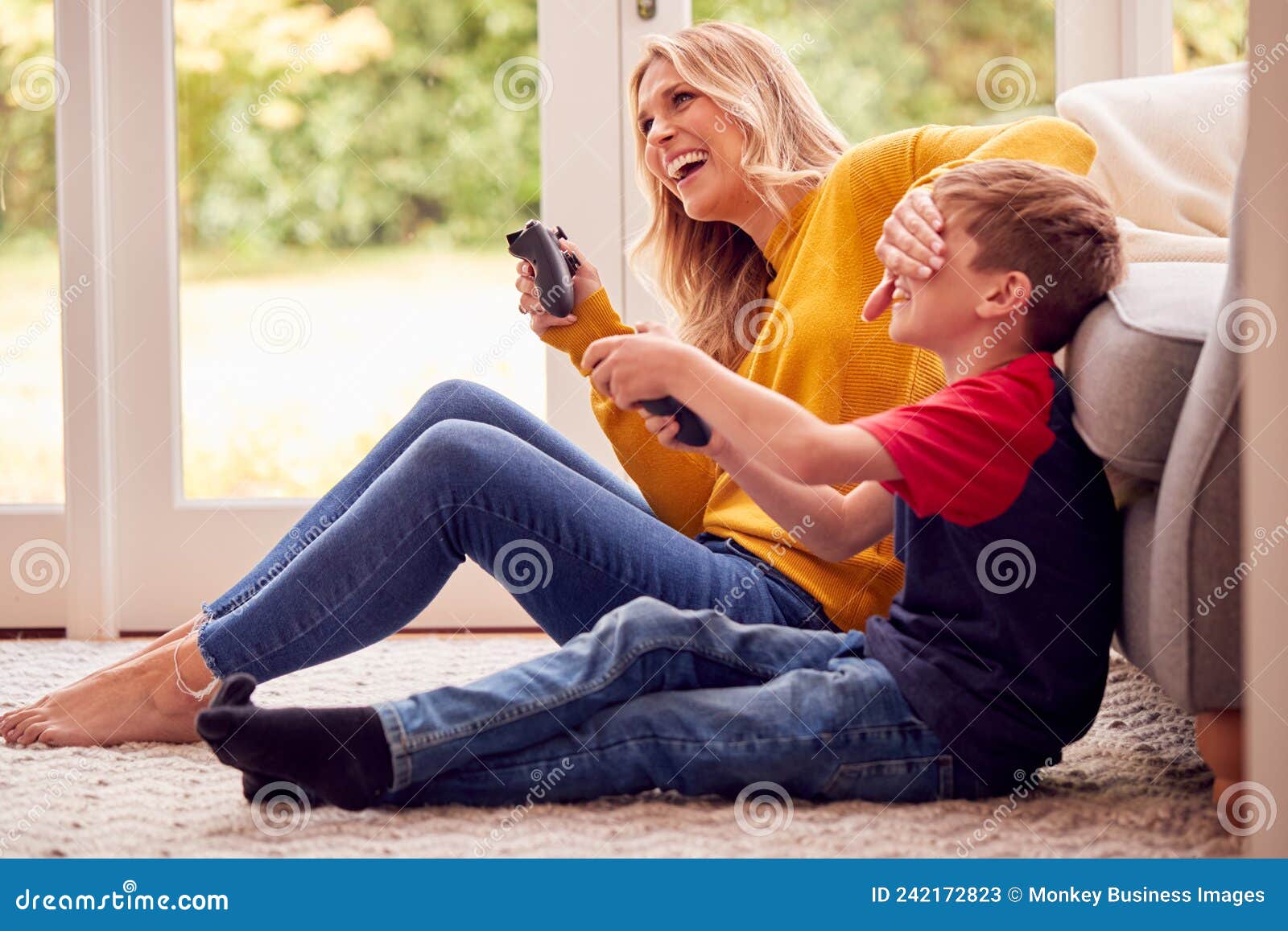 Cheating mom with son