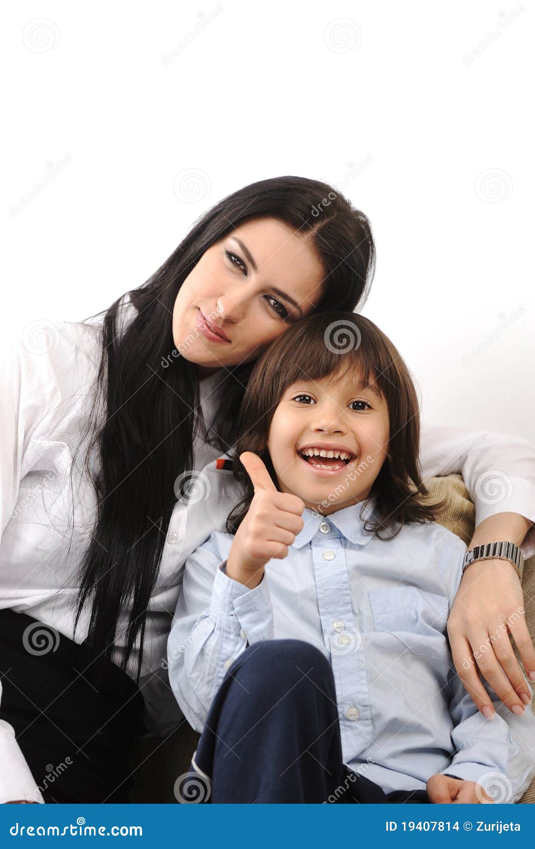 Mother and Son in Love Together Stock Photo Image of looking, love