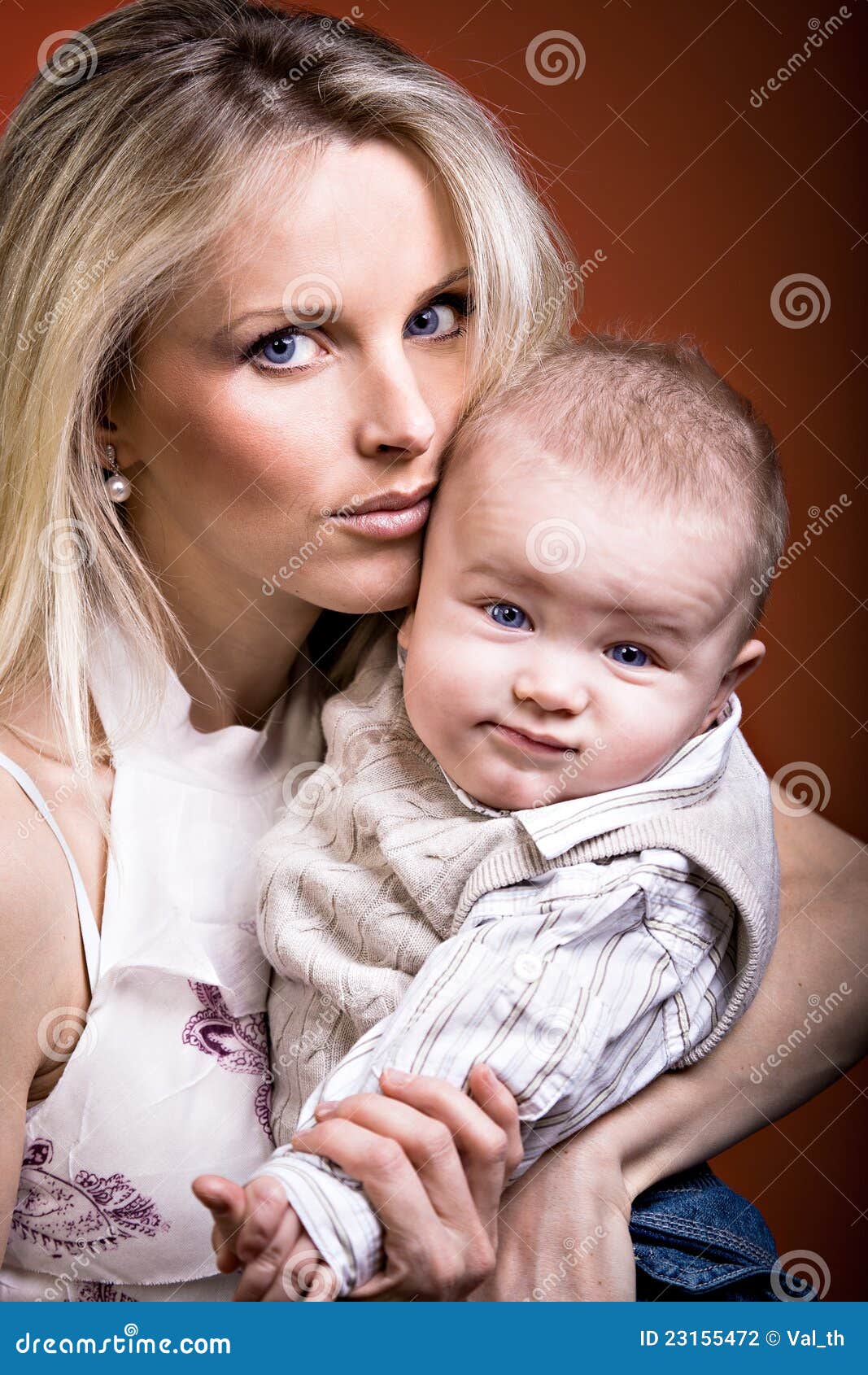 Mother and son portrait stock photo. Image of parent 23155472