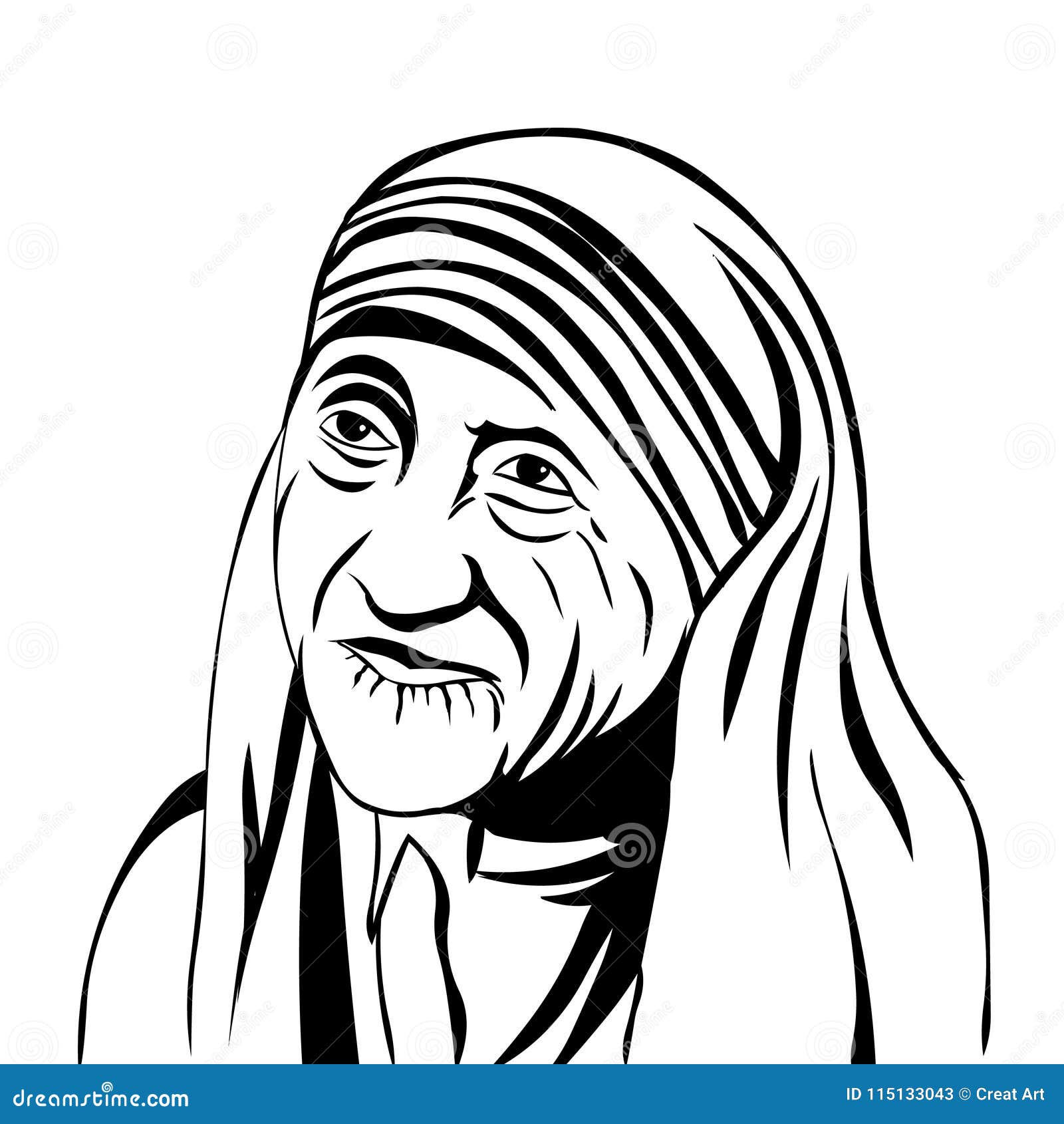 Mother Teresa Artwork| Buy High-Quality Posters and Framed Posters Online -  All in One Place – PosterGully