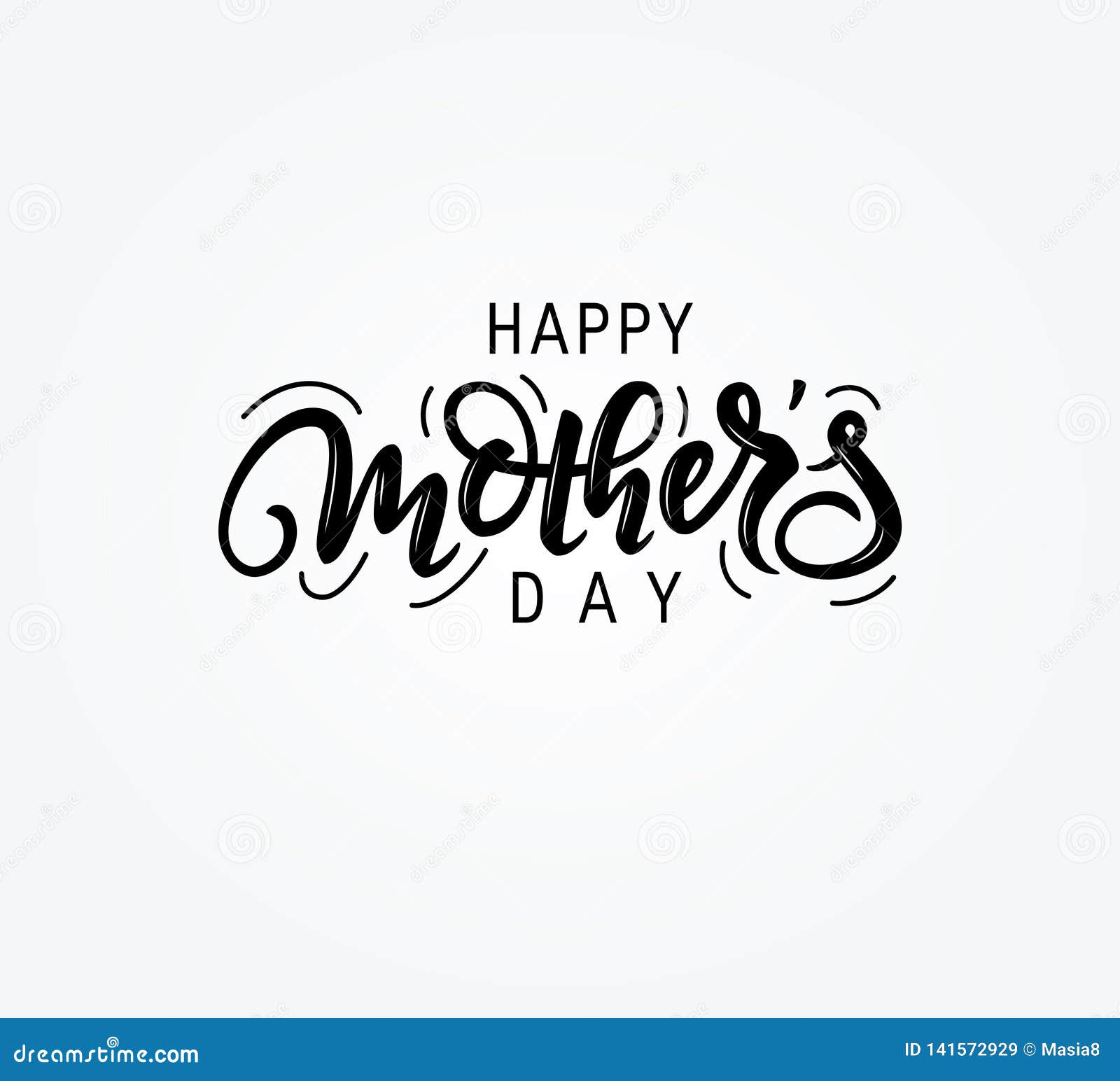 Calligraphy Happy Mothers Day Lettering Llyzxartwork