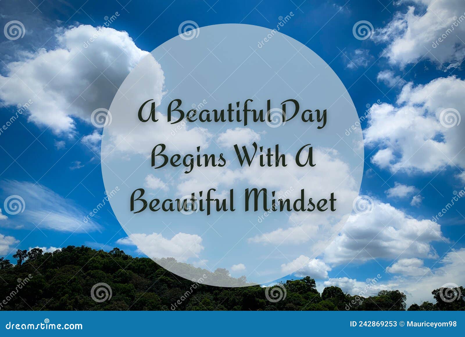 Motivational and Inspiration Quote - a Beautiful Day Begins with a ...