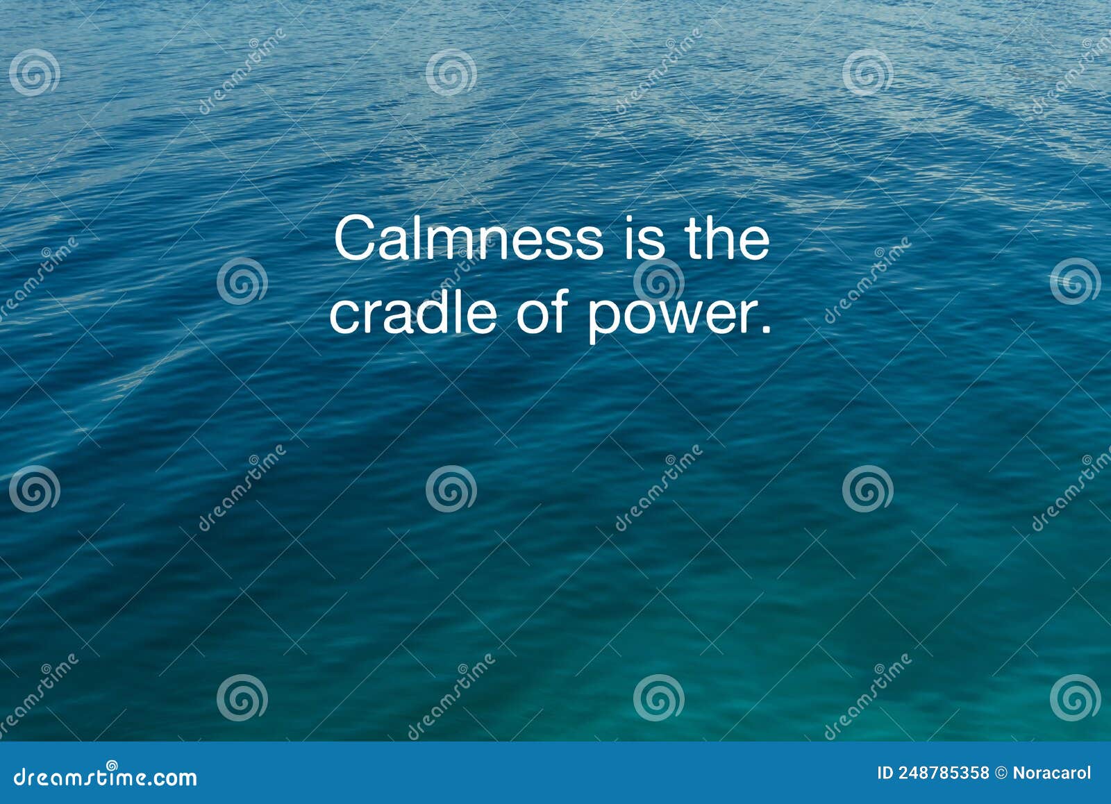 life inspirational quotes - calmness us the cradle of power