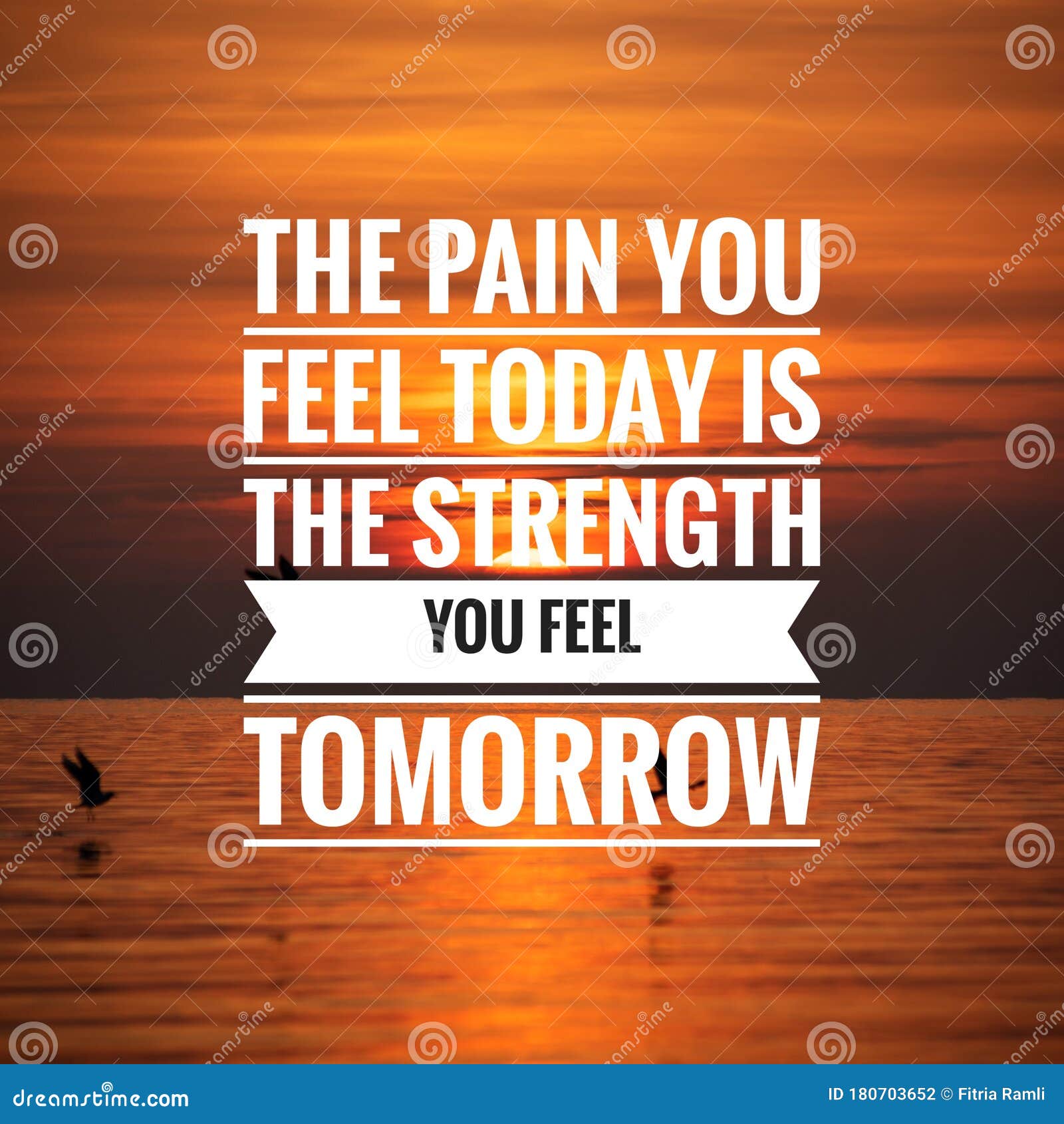 Motivational Quotes About Pain Motivational Quote On Sunset Background - The Pain You Feel Today Is The Strength You Feel Tomorrow. Stock Photo - Image Of Motivated, Inspirational: 180703652 Motivational Quotes About Pain Motivational Quote On Sunset Background - The Pain You Feel Today Is The Strength You Feel Tomorrow. Stock Photo - Image Of Motivated, Inspirational: 180703652