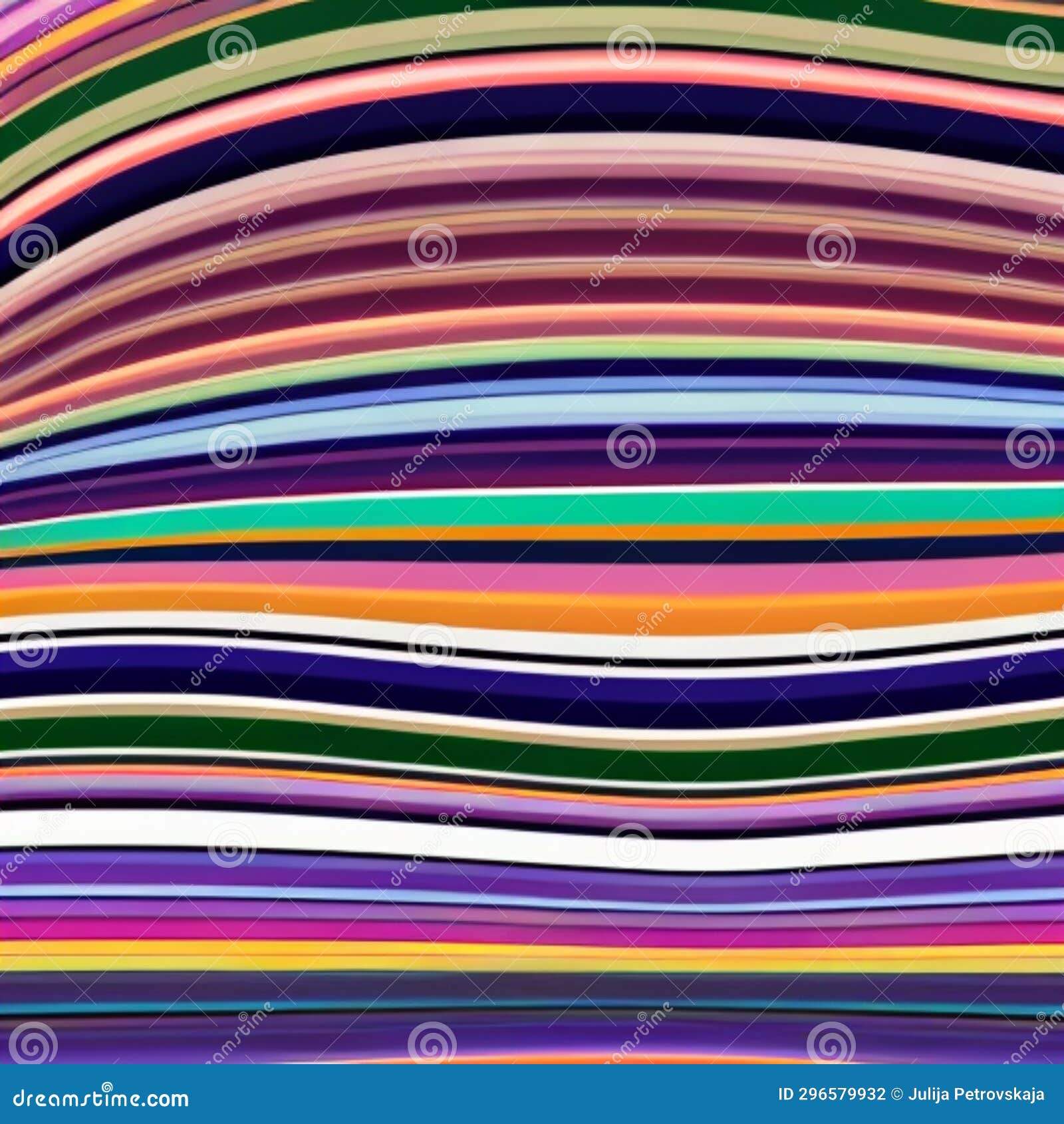motley pied stripes, waves, lines, curls and bumps. abstract beautiful background. soft voluminous wavy lines of