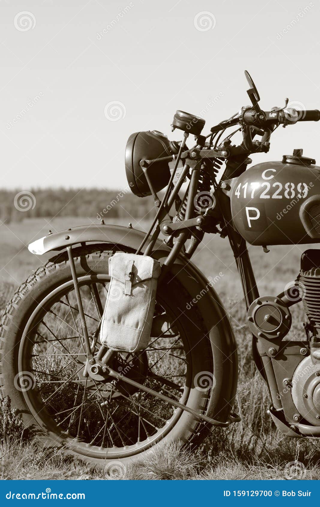 Moto De La Segunda Guerra Mundial BritÃ¡nica En El Monumento Al JardÃn  Imagen editorial - Imagen de campo, mundo: 159129700