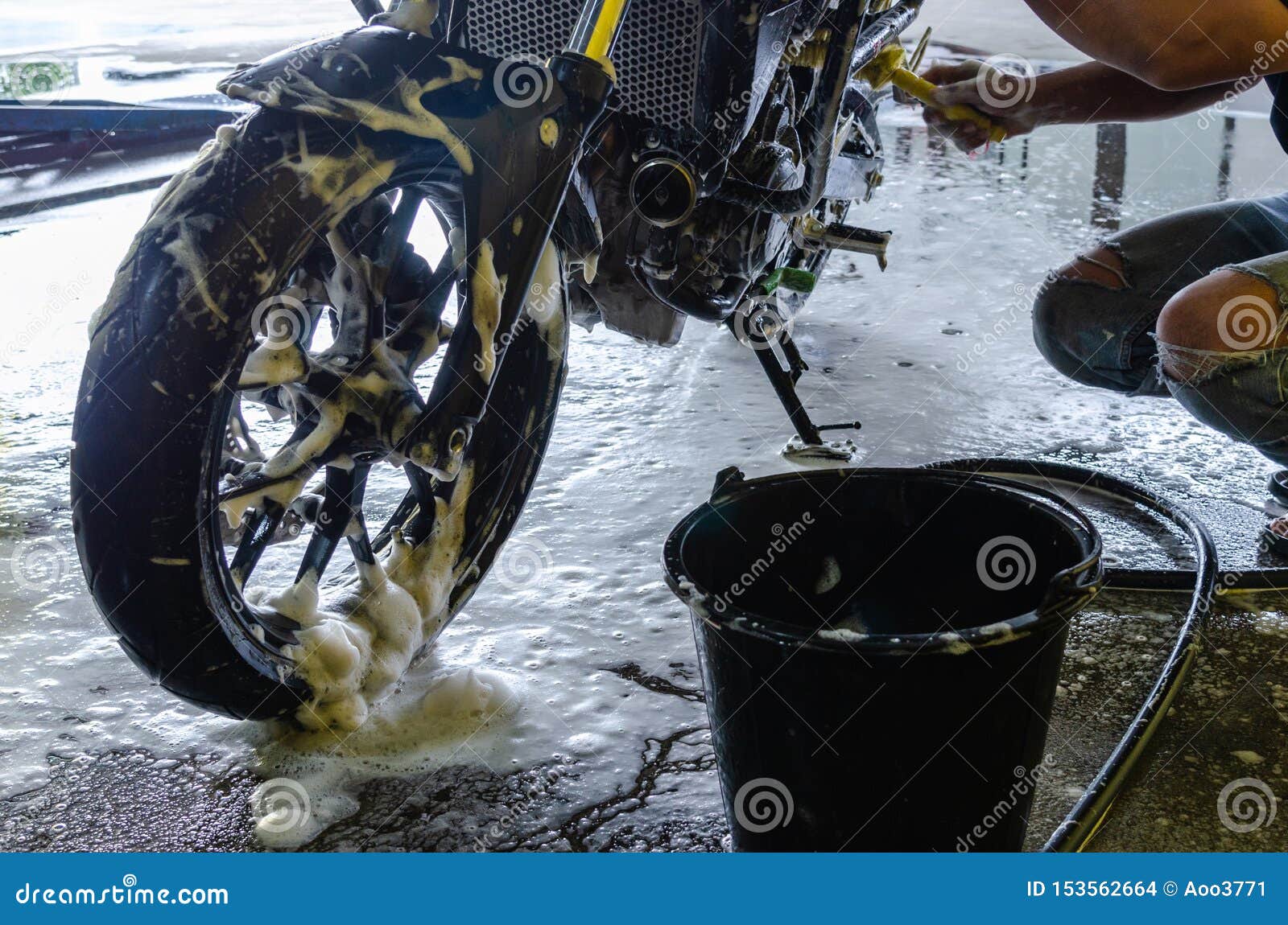 Lavage moto images libres de droit, photos de Lavage moto