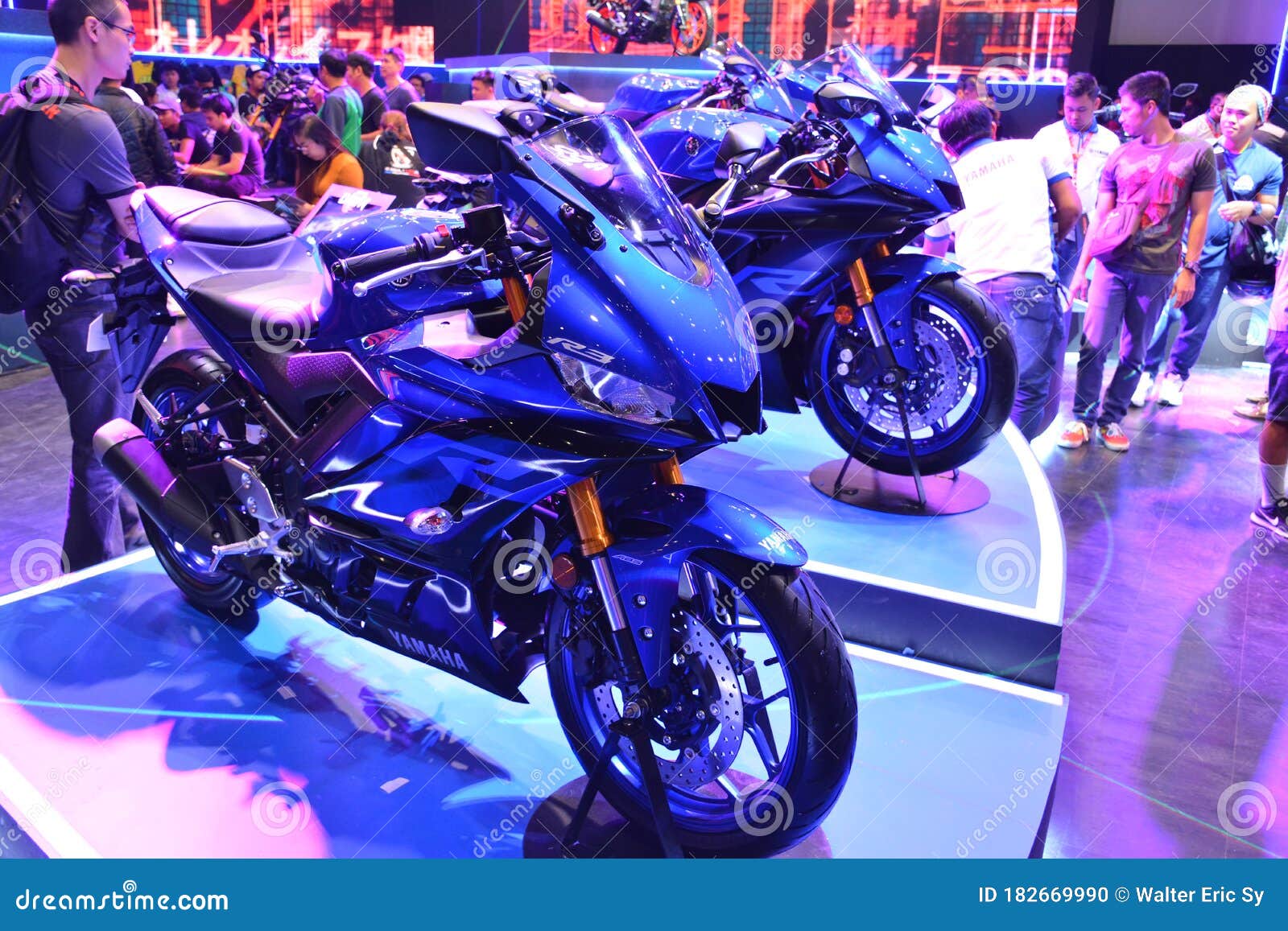 Moto Yamaha R3 Em Filipinas Do Pasay Imagem Editorial - Imagem de moto,  festival: 182669990