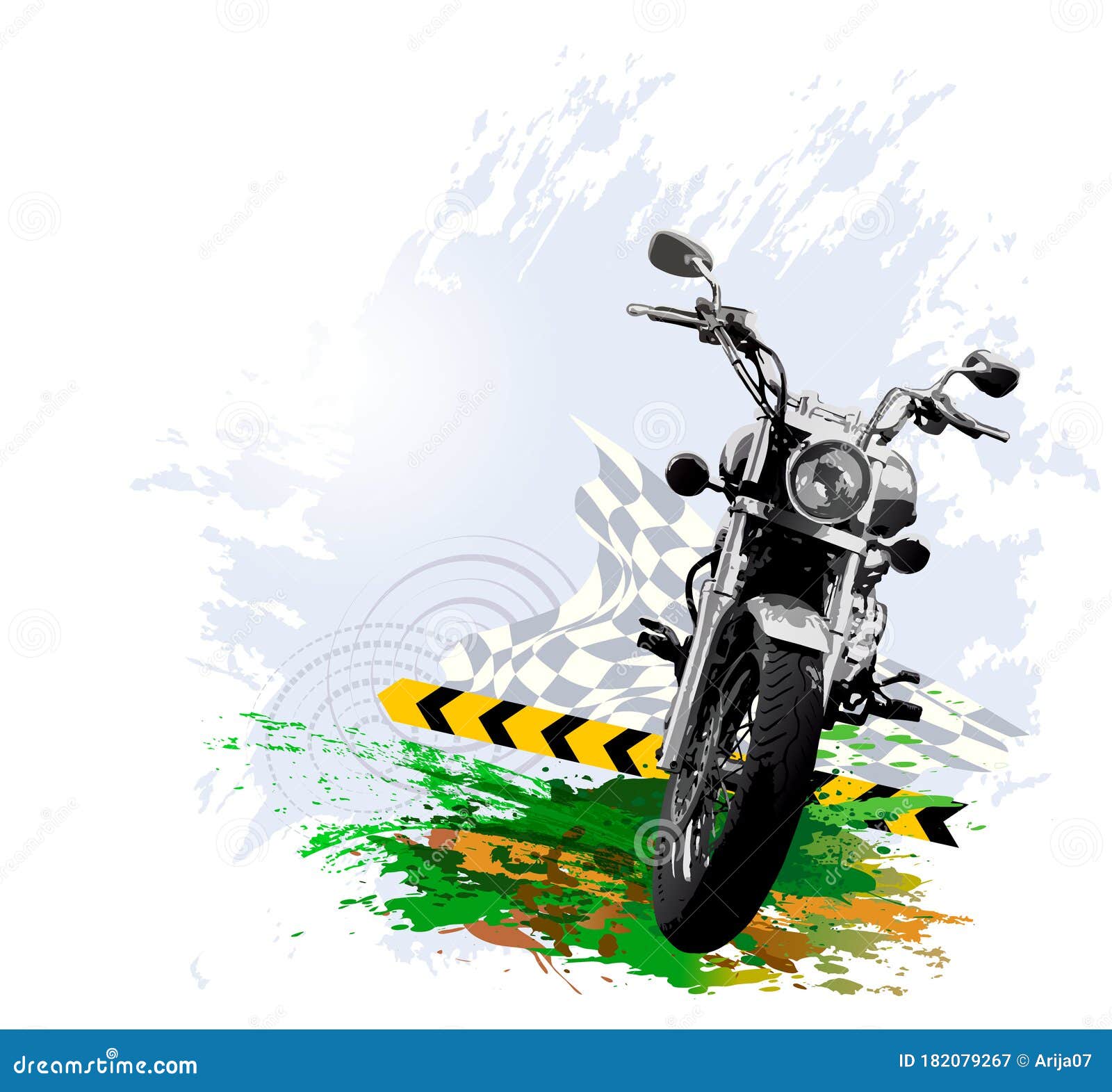 Motociclismo Motocross Fondo Deportivo Extremo Con Motocicleta Ilustración  del Vector - Ilustración de moto, extremo: 182079267