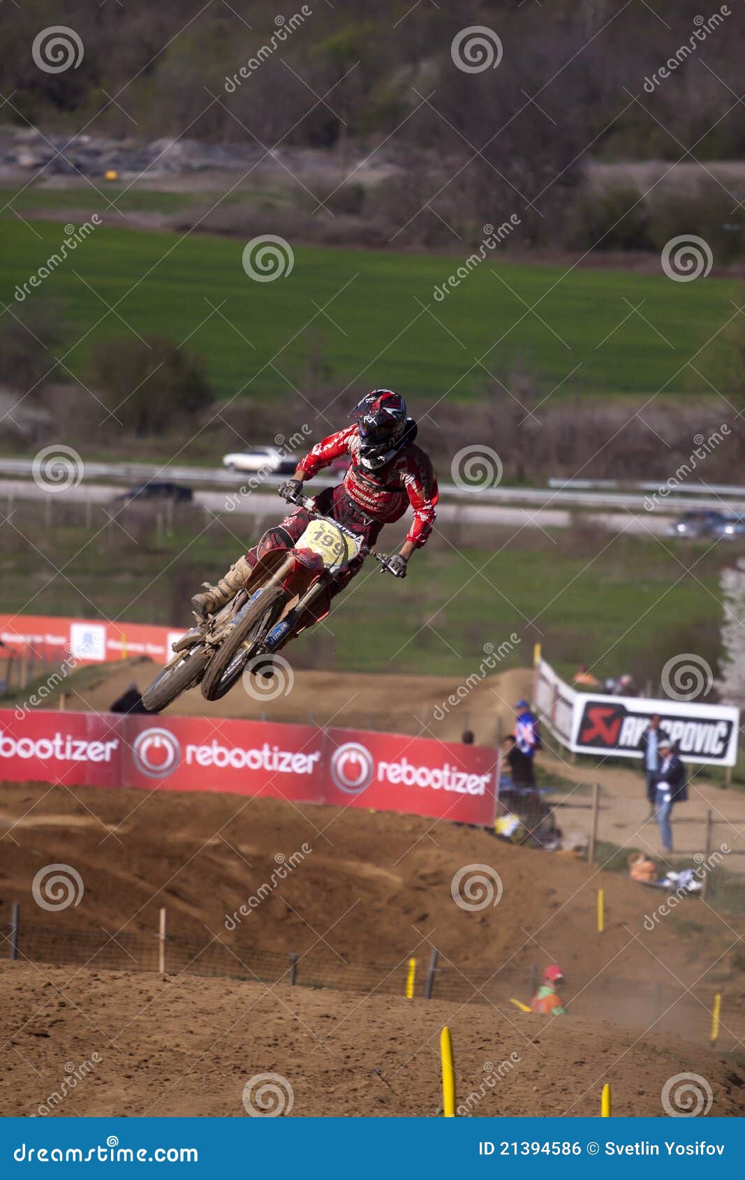 Motocrossjump. editorial photo. Image of compete, male 21394586