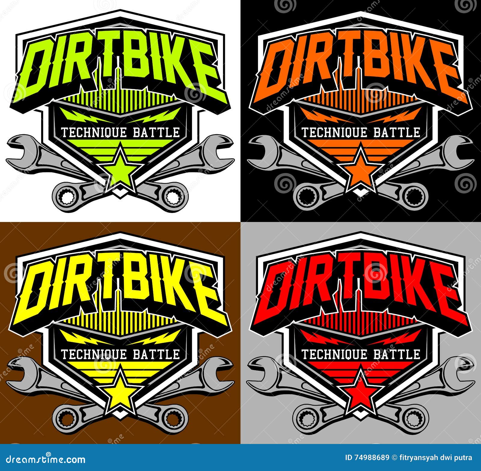 Motocross Racing Division Mx Stock Illustration Illustration of logo