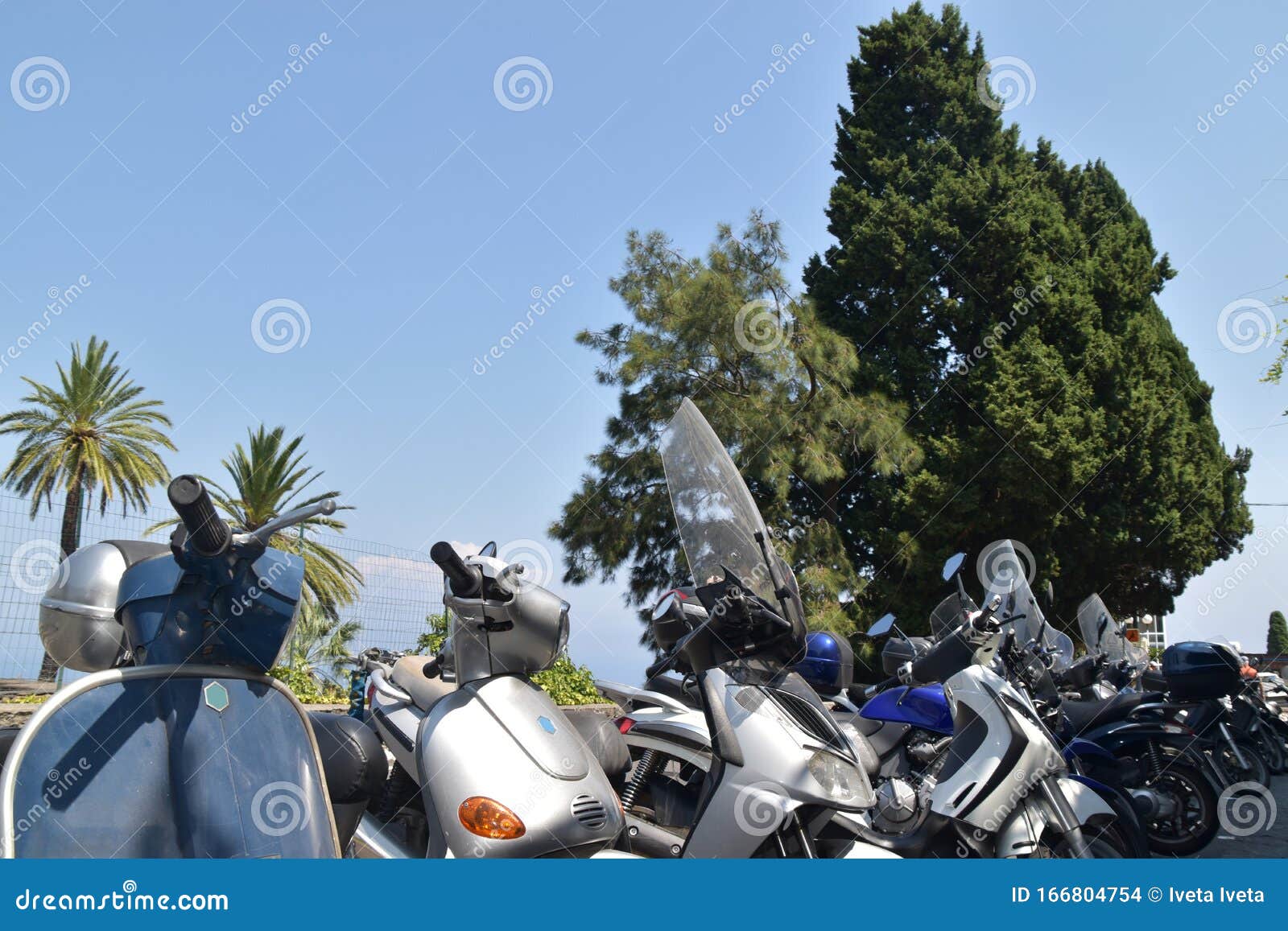 motocycle motobike taormina italy sicilia