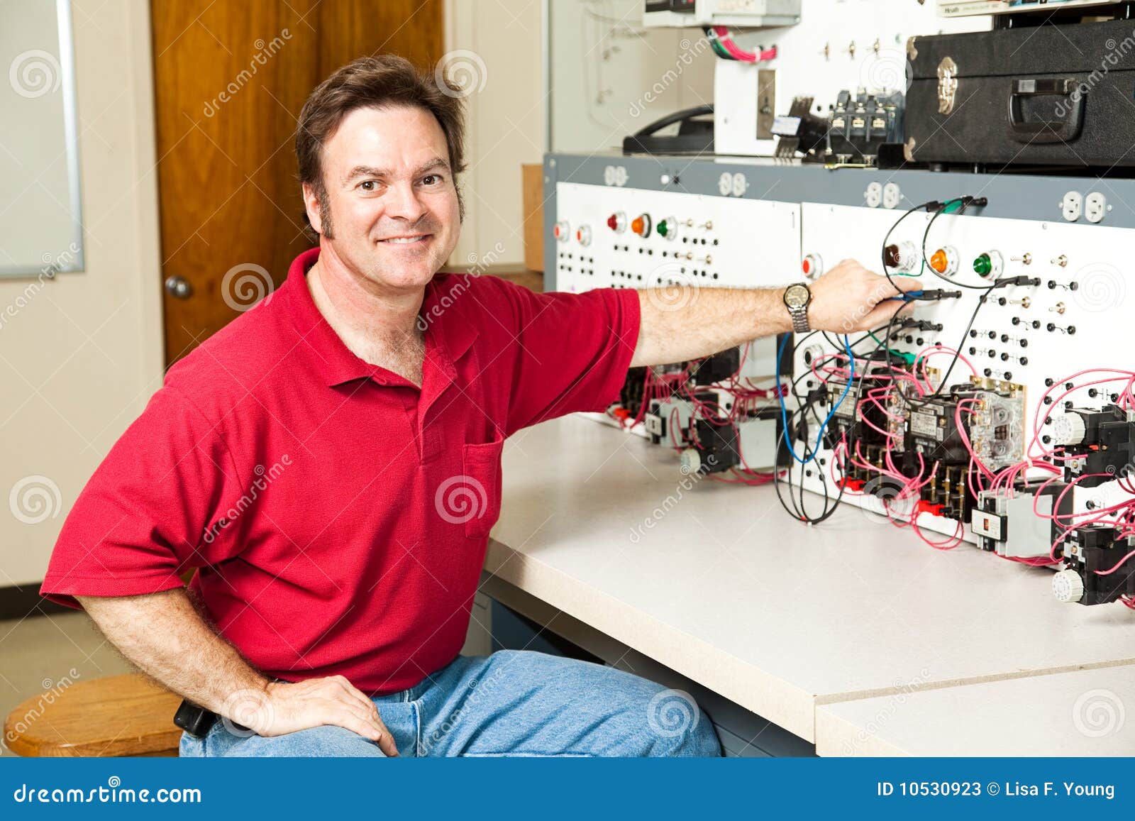 Motor Control stock image. Image of collar, motor, panel 10530923